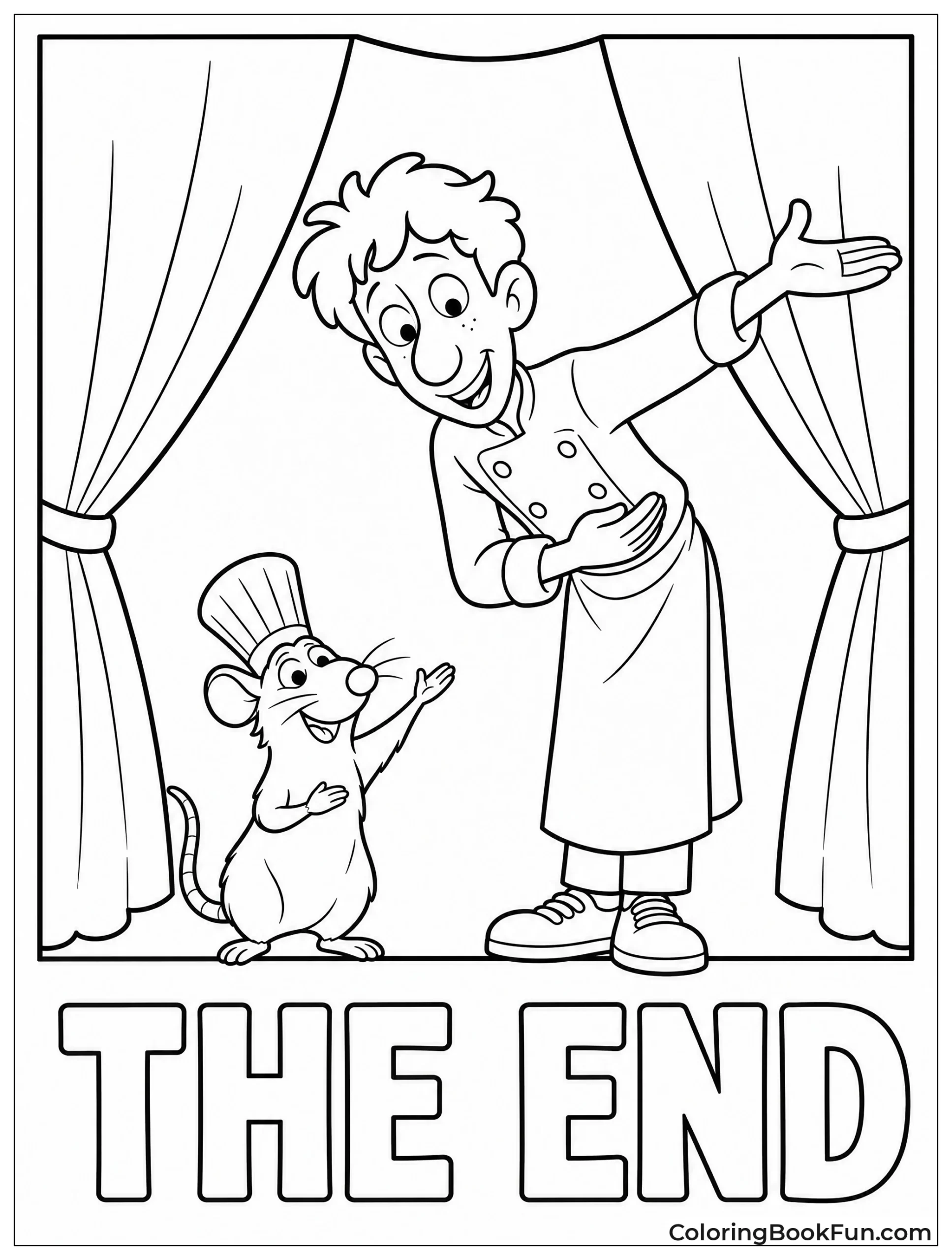 Remy and Linguini Take Bow