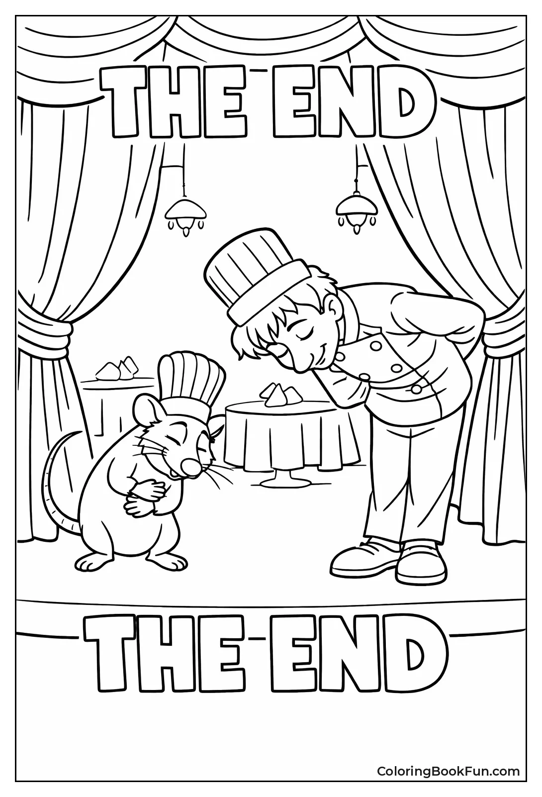 Remy and Linguini Take Bow