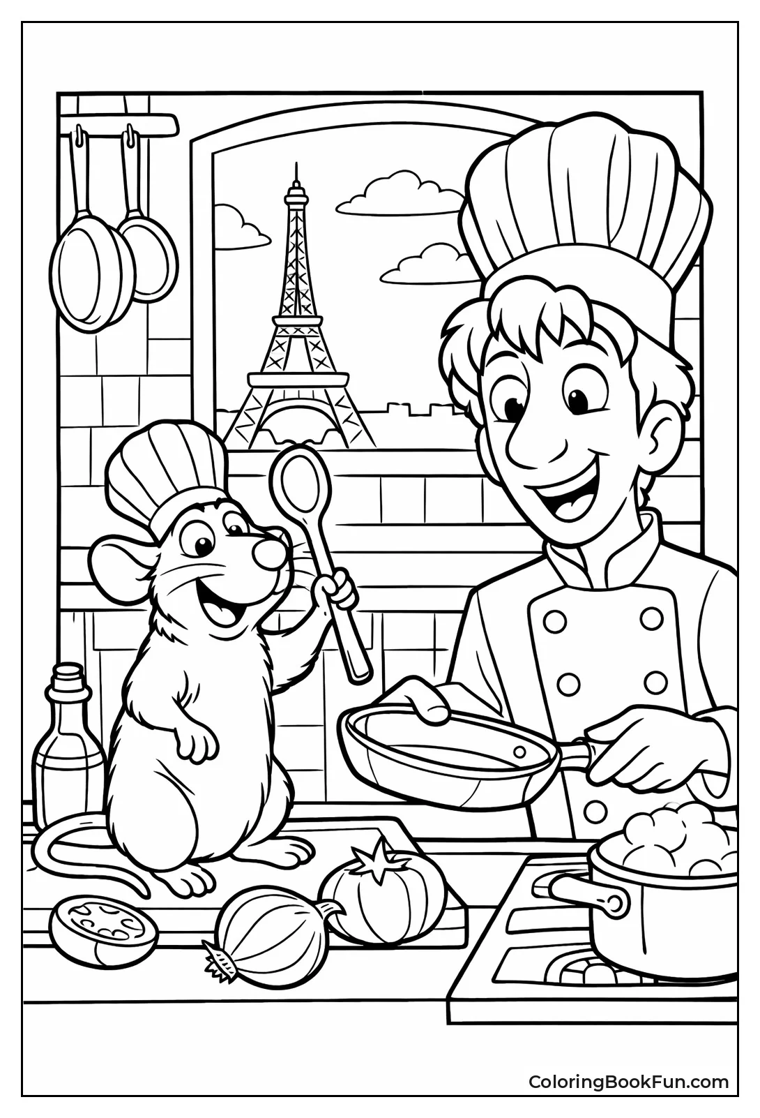 Ratatouille Movie Characters