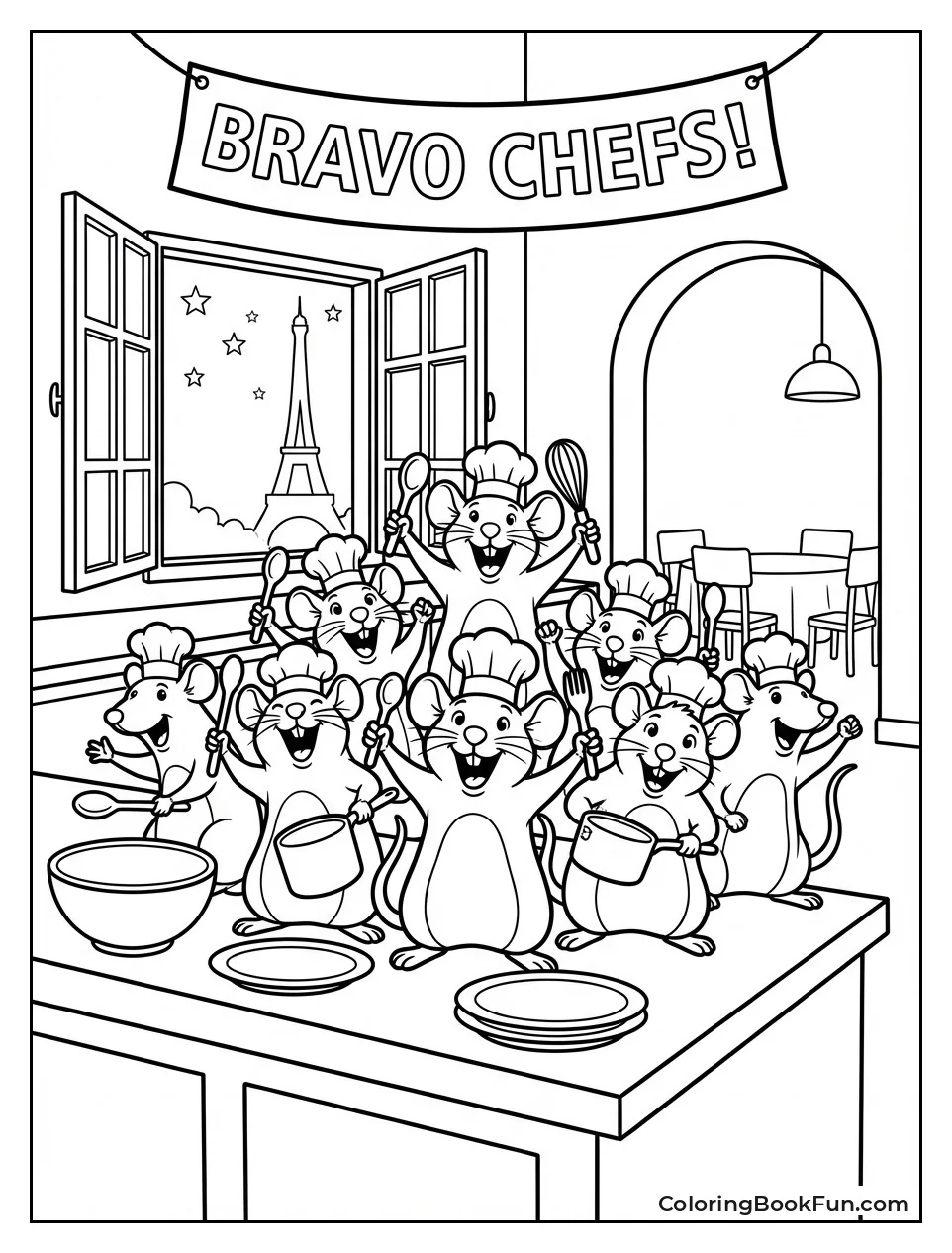 Rats Cheer after Dinner