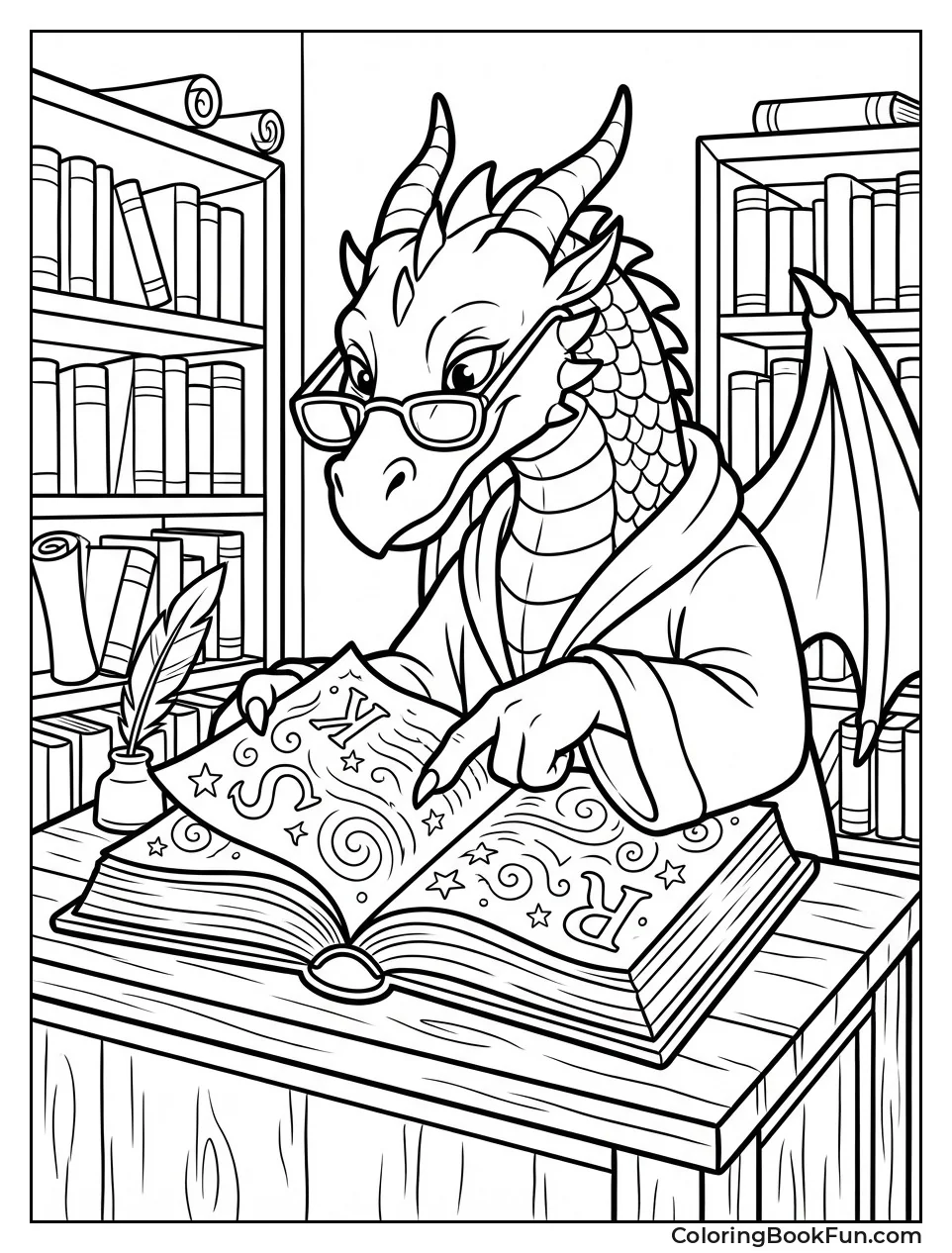 Dragon Reading Big Book
