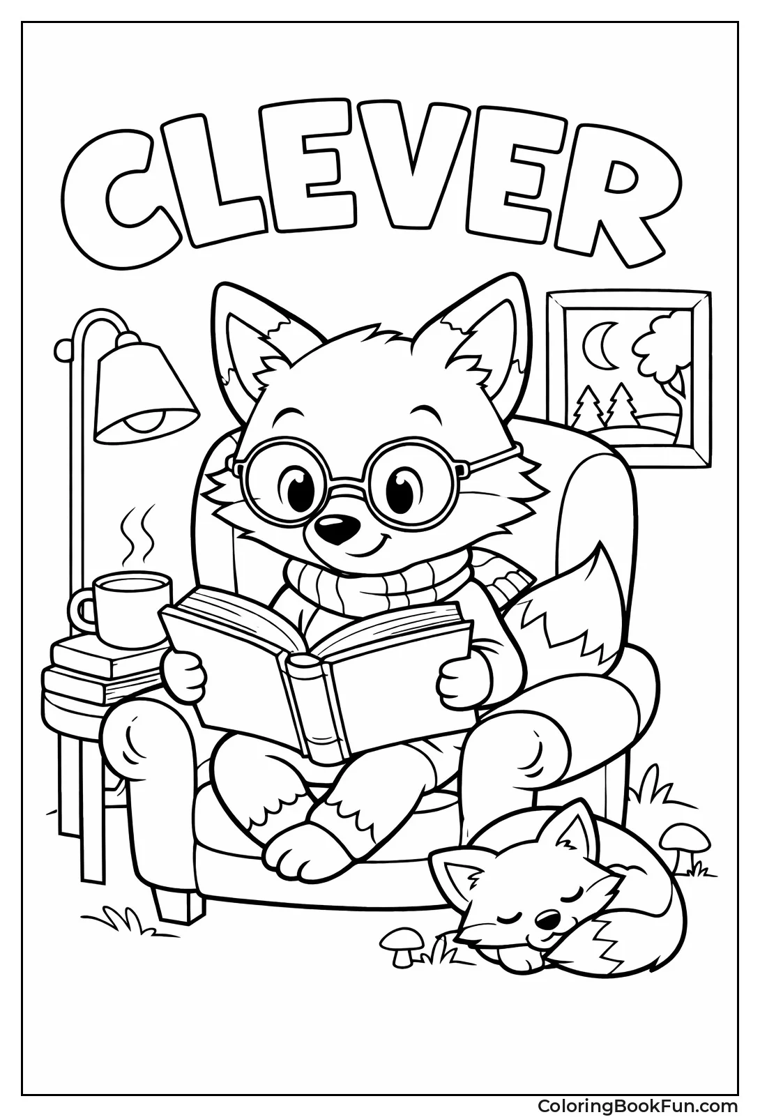 Fox Reading Big Book