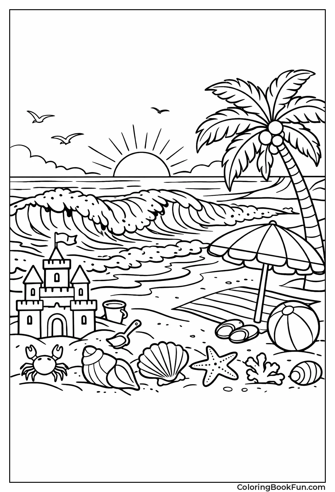 Realistic Beach Landscapes Detailed