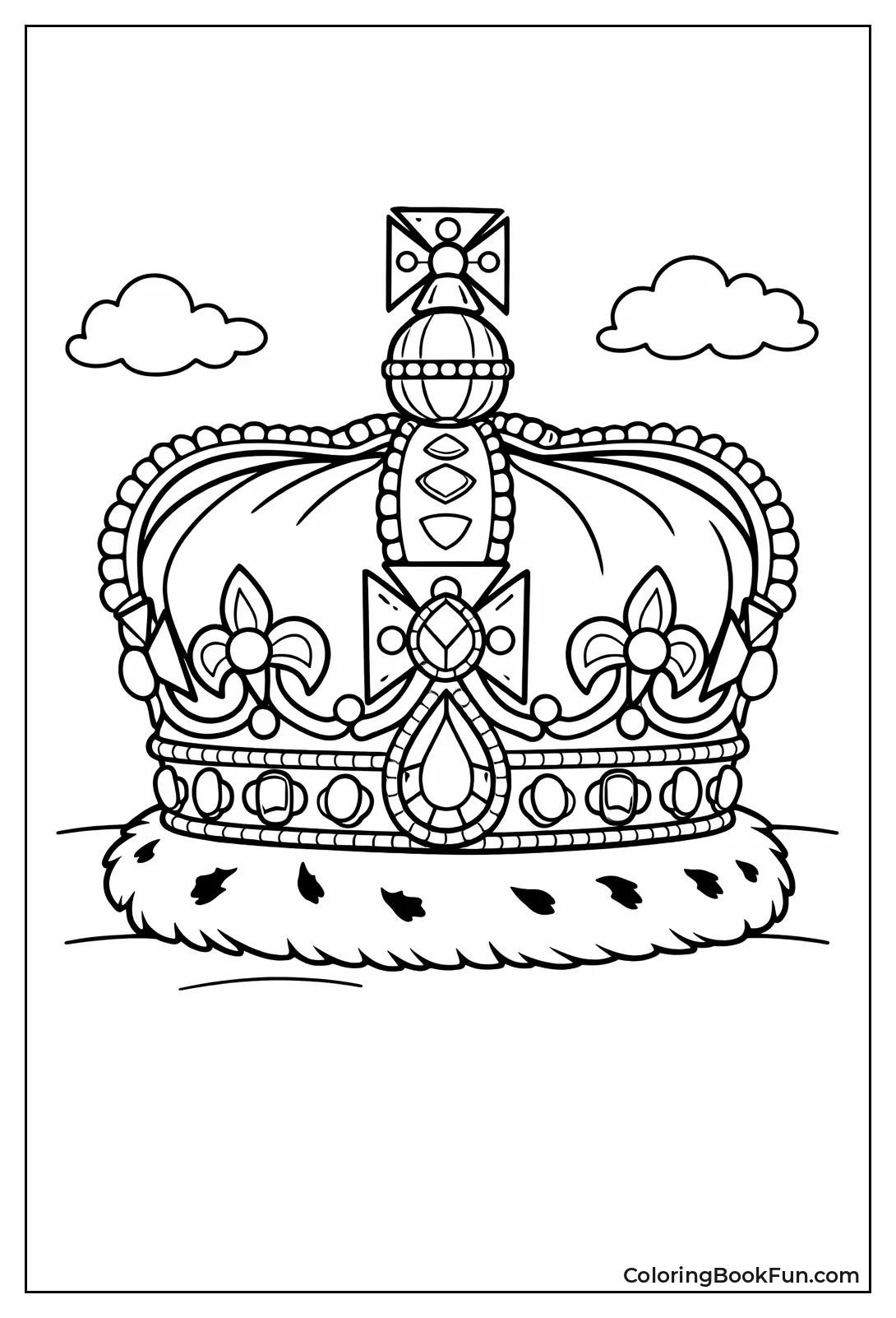 Detailed Imperial State Crown