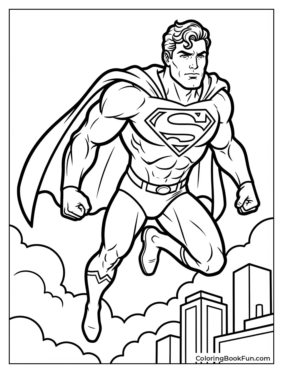 Realistic Superman Portrait