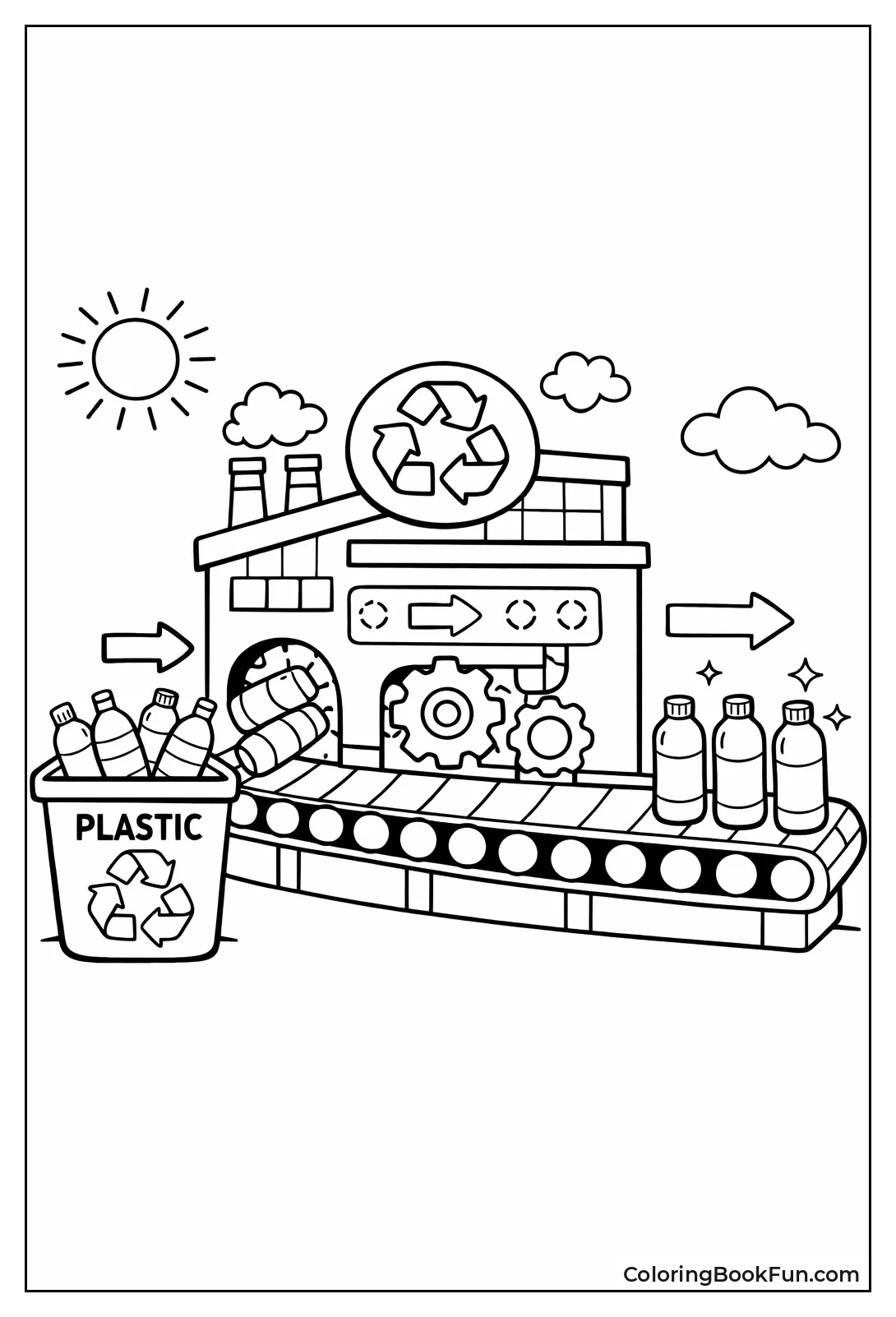 Bottles Turn New in Factory