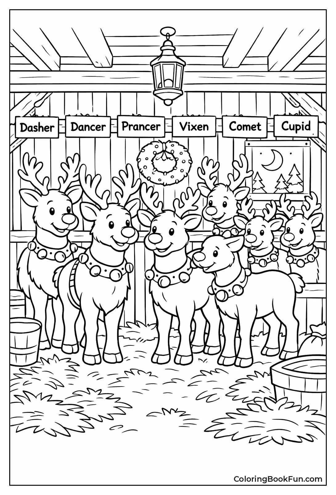 Cozy North Pole Stable