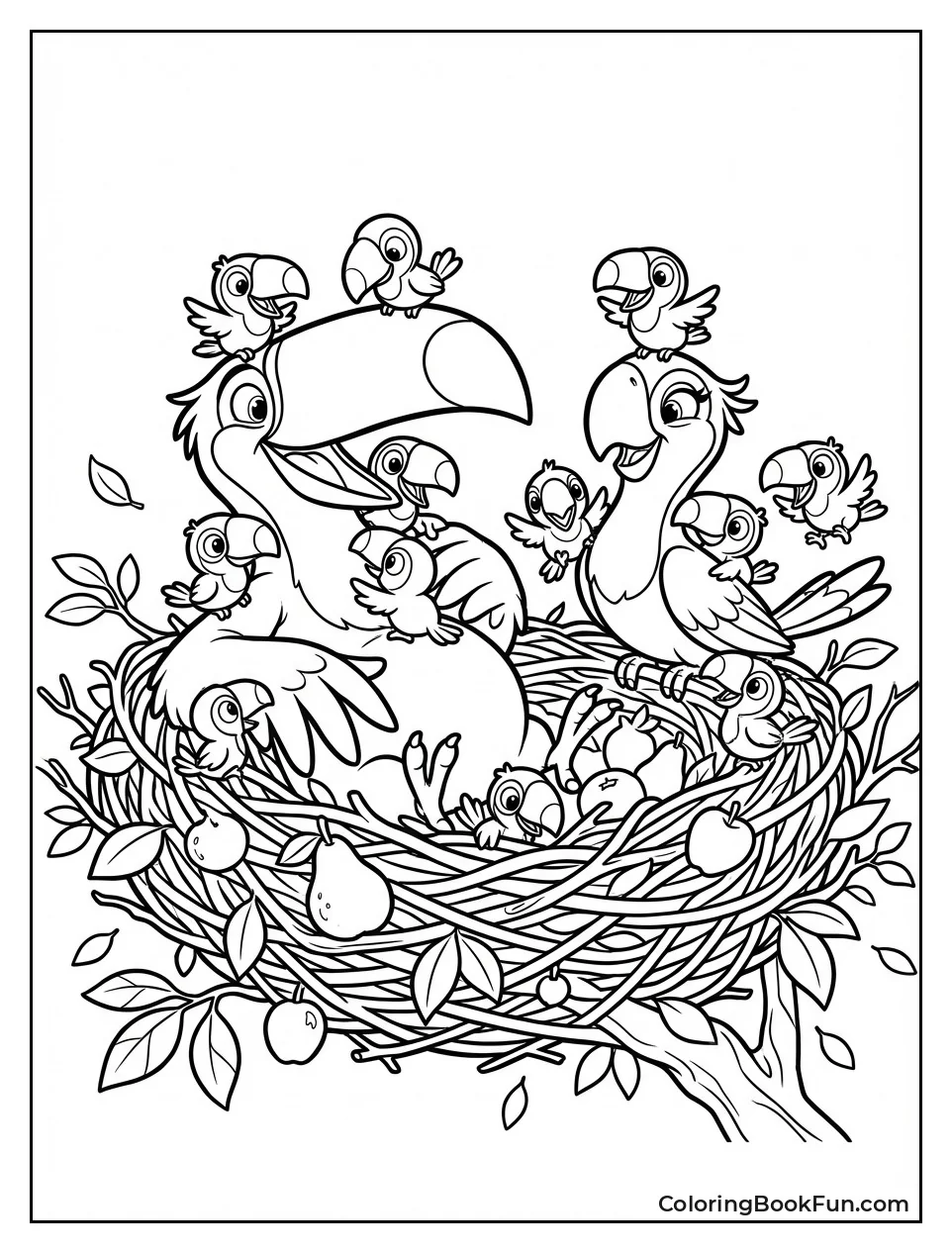 Eva and Rafael Nest Family