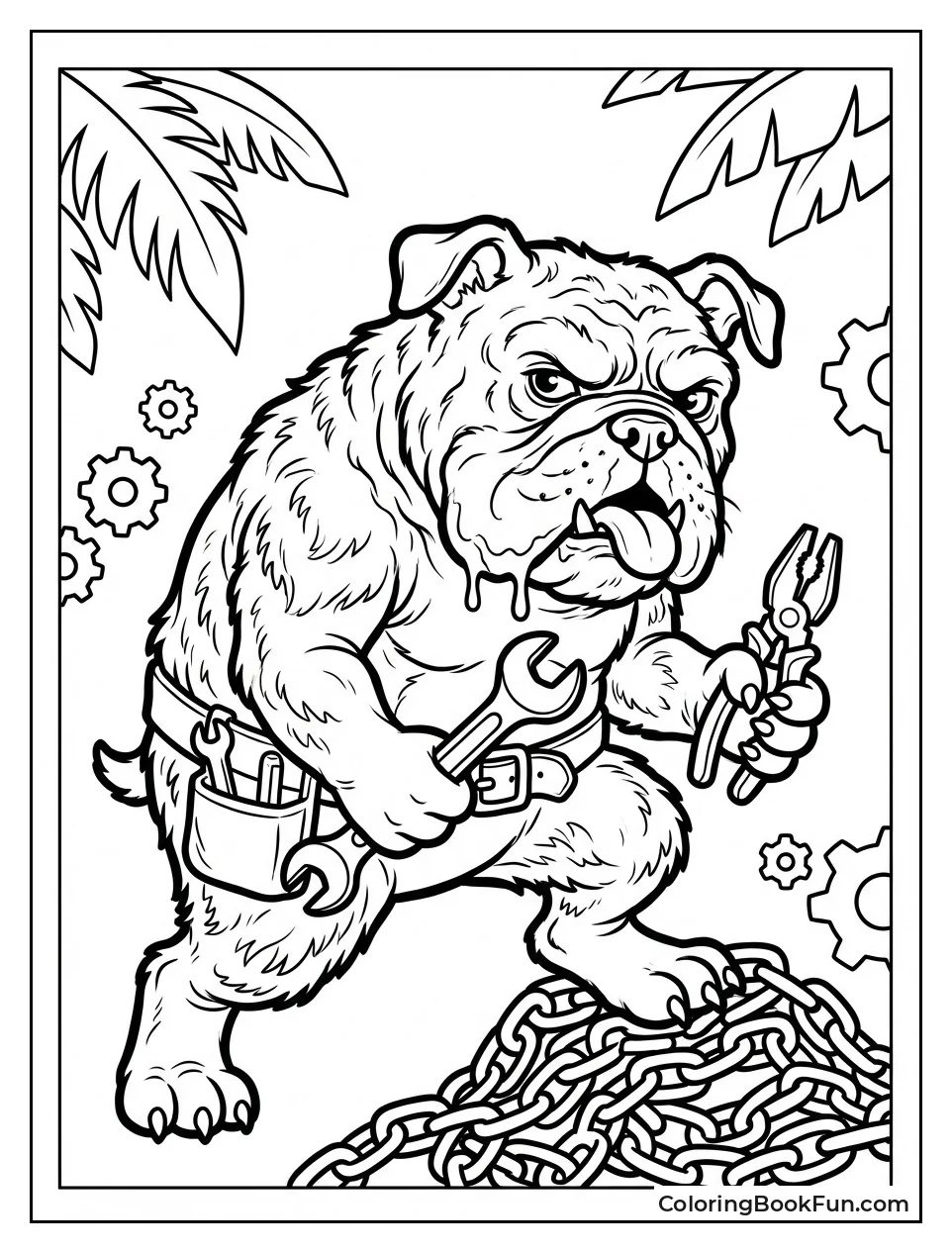 Luiz Chews Chains with Tools