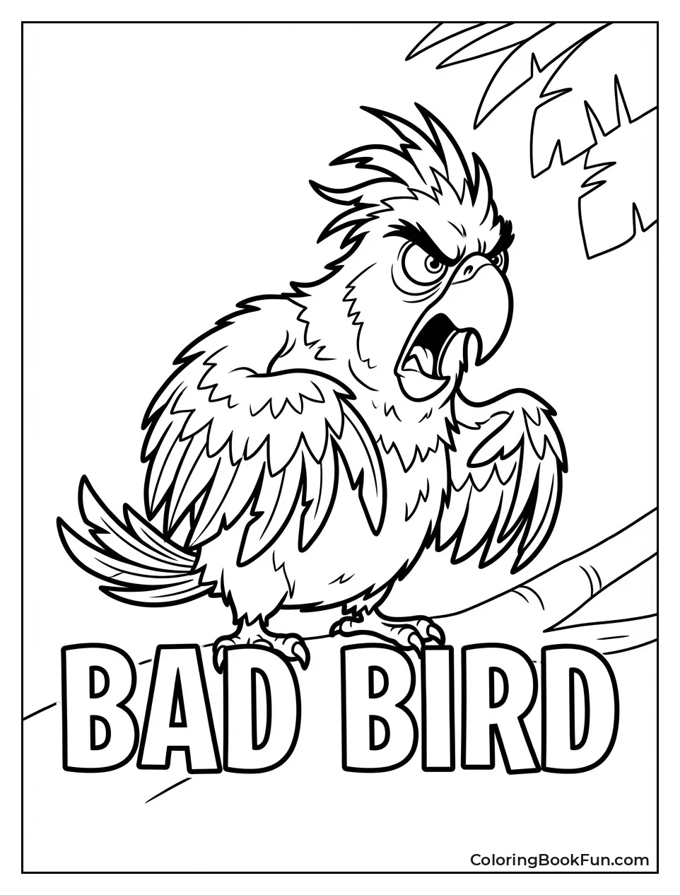 Furious Nigel Glare Pose