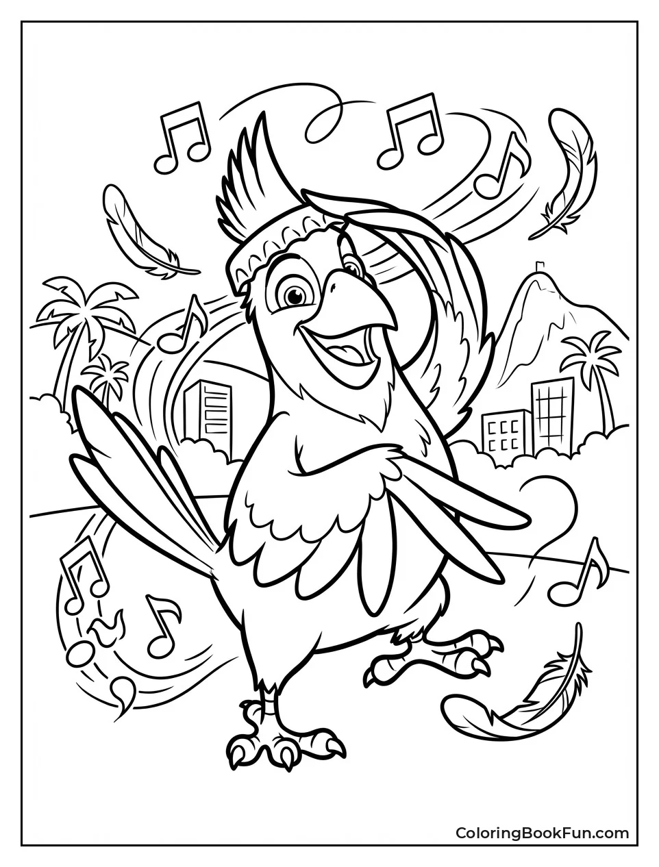 Pedro Dances to Samba