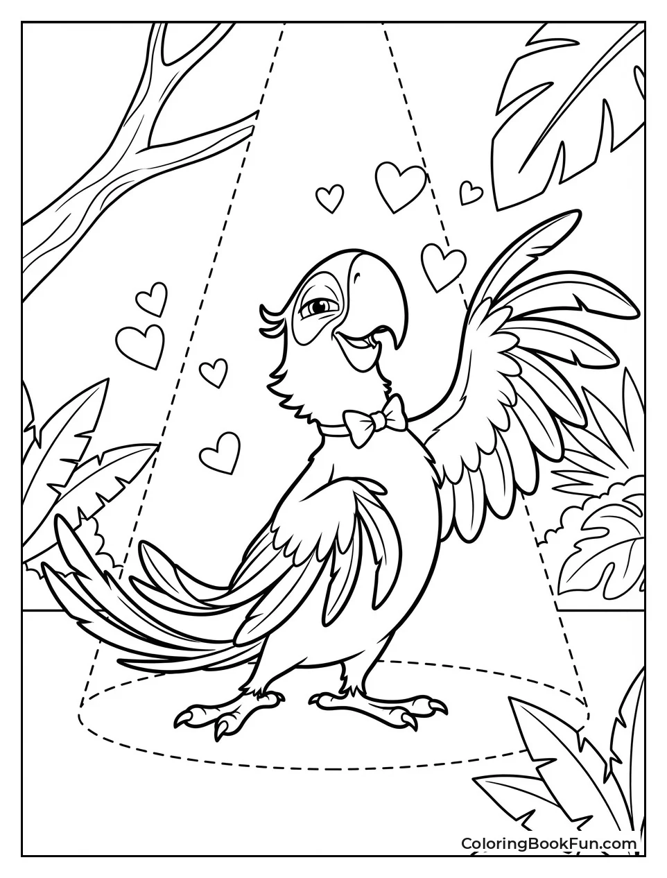 Roberto Dances in Spotlight