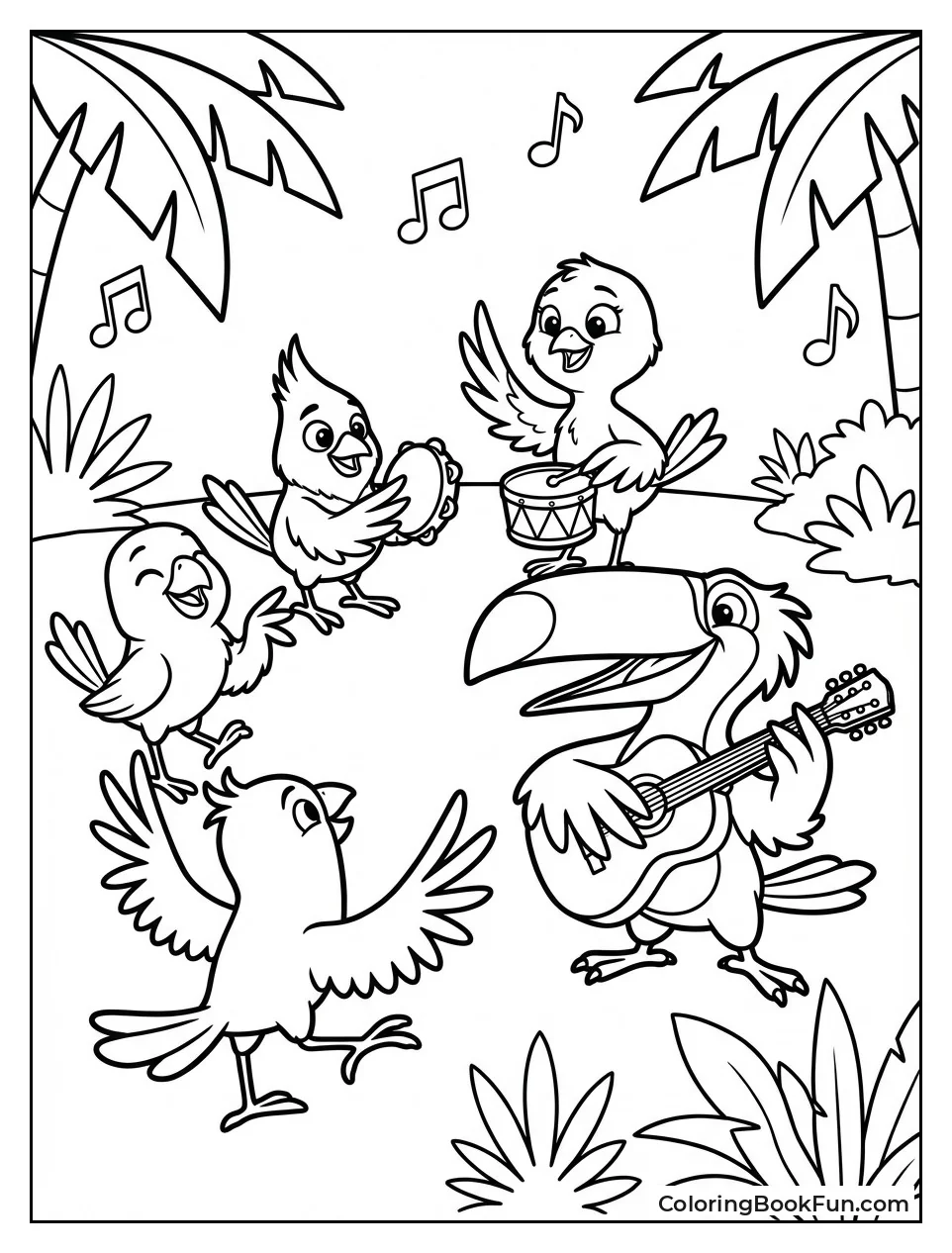 Friends Jam Samba Rhythm