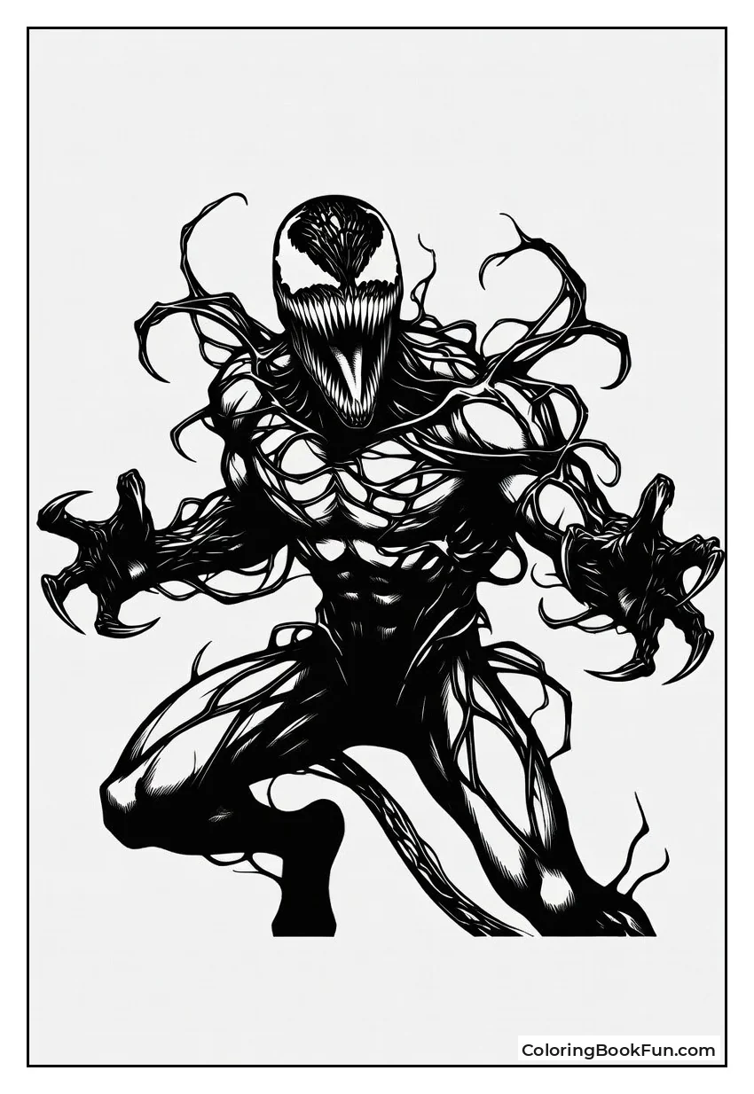 Carnage Roars with Claws Out