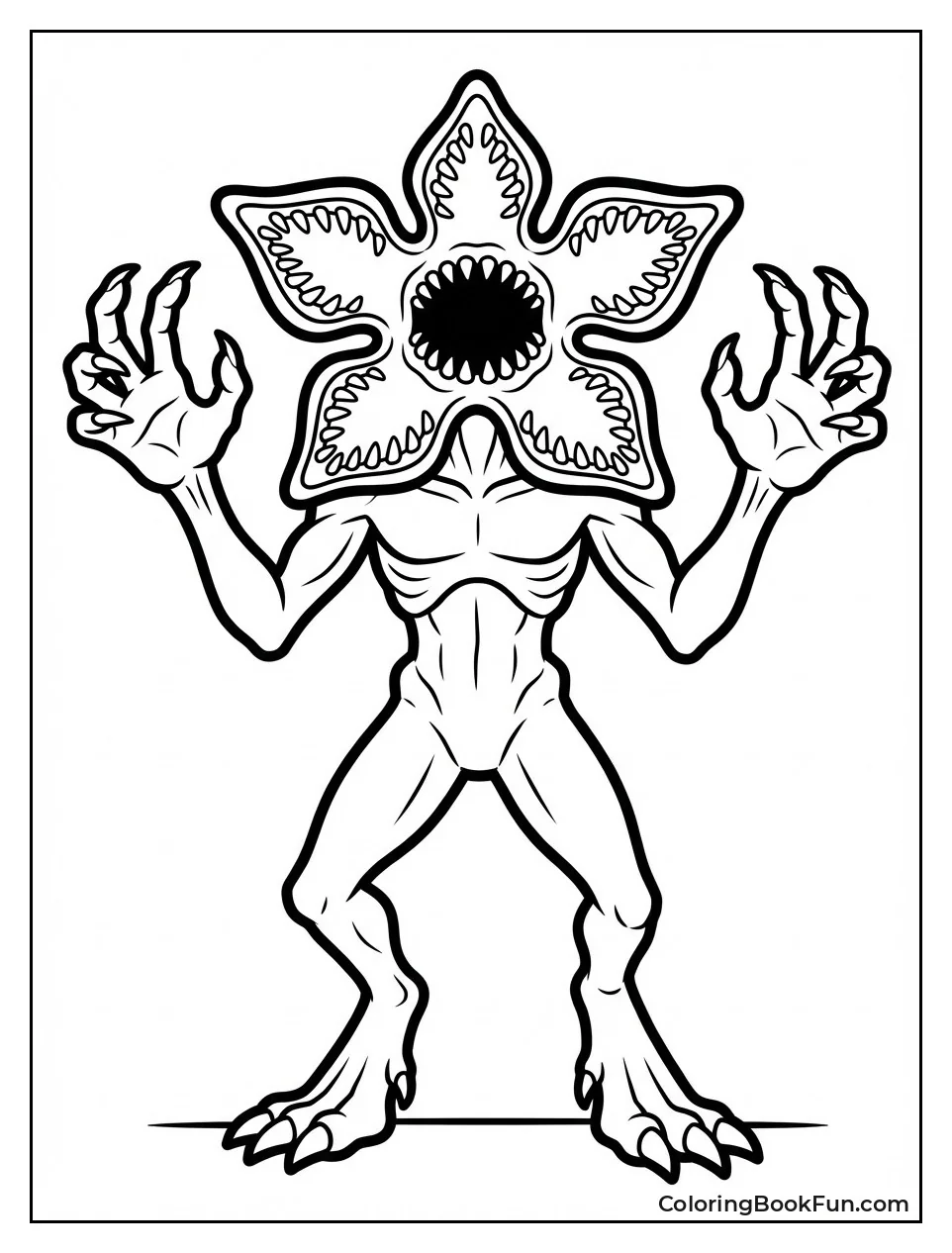 Roaring Demogorgon Raises Claws