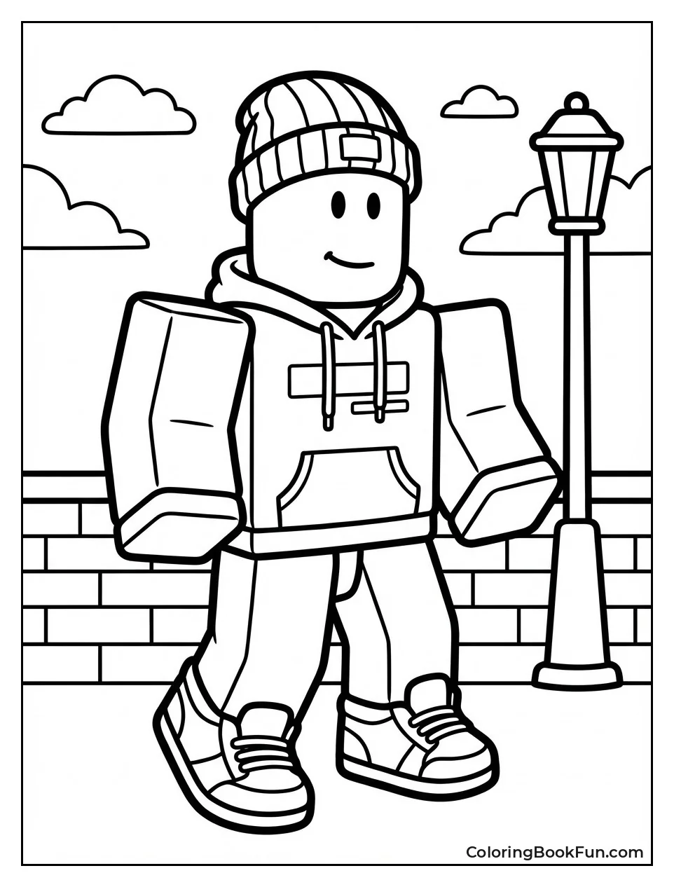 Kid Wears Beanie Hoodie