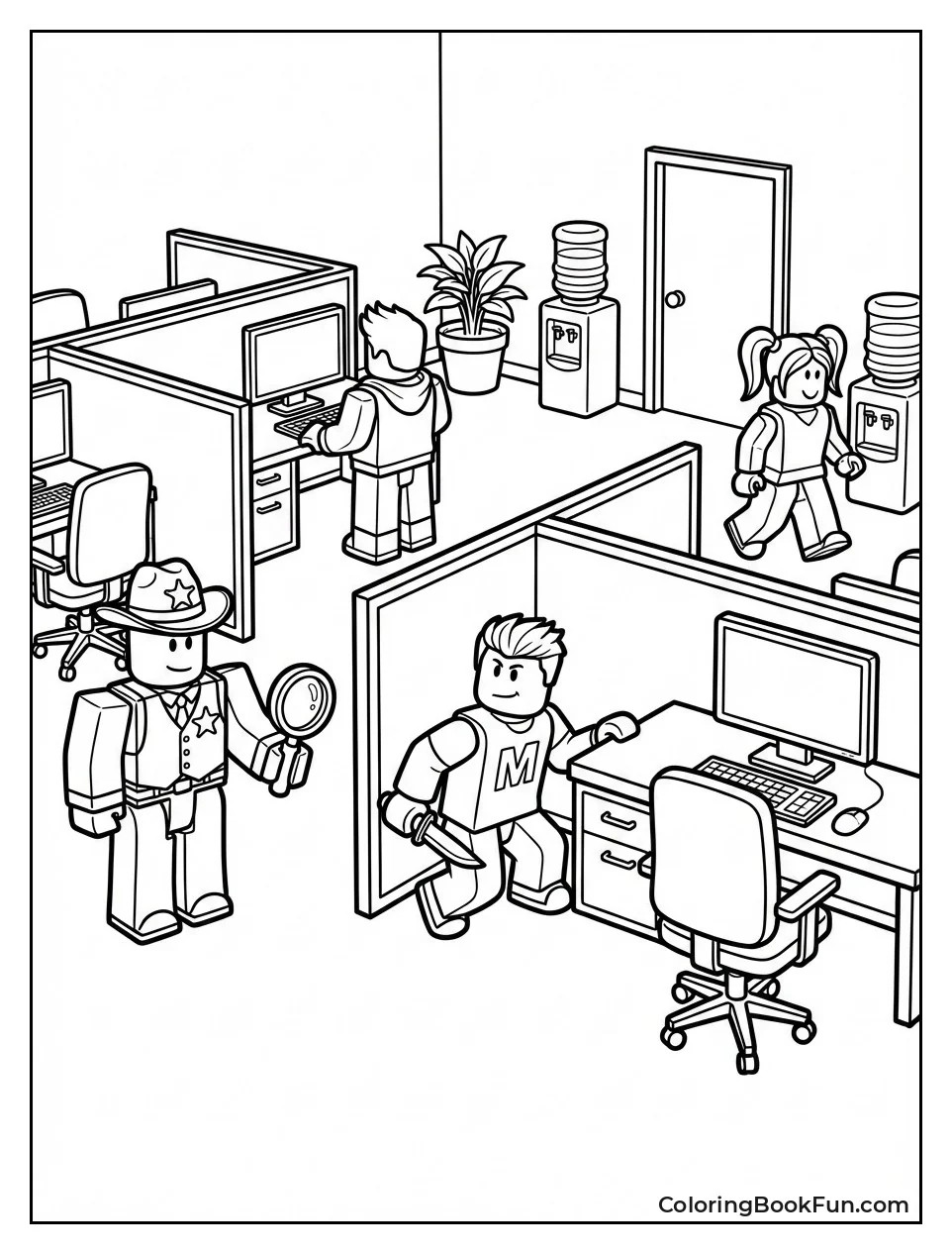 Sheriff Seeks Office Murderer