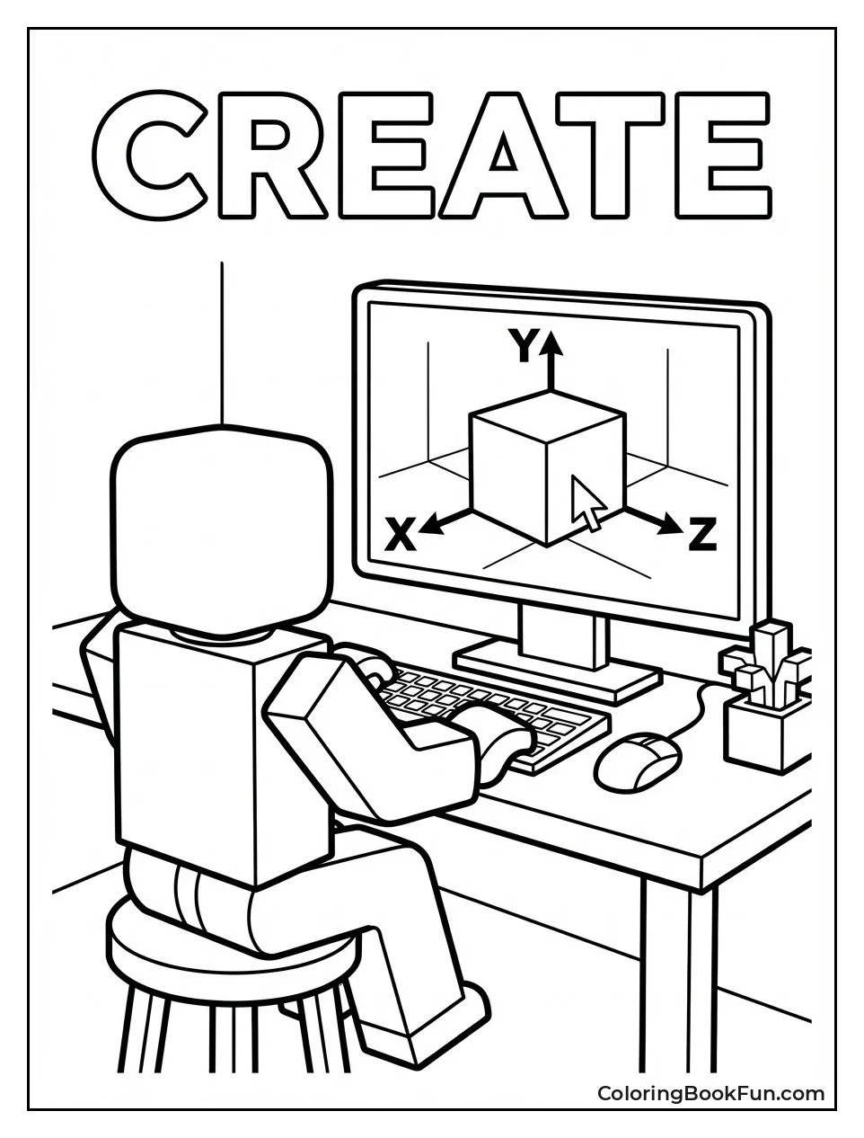 Creator Moves Giant Block