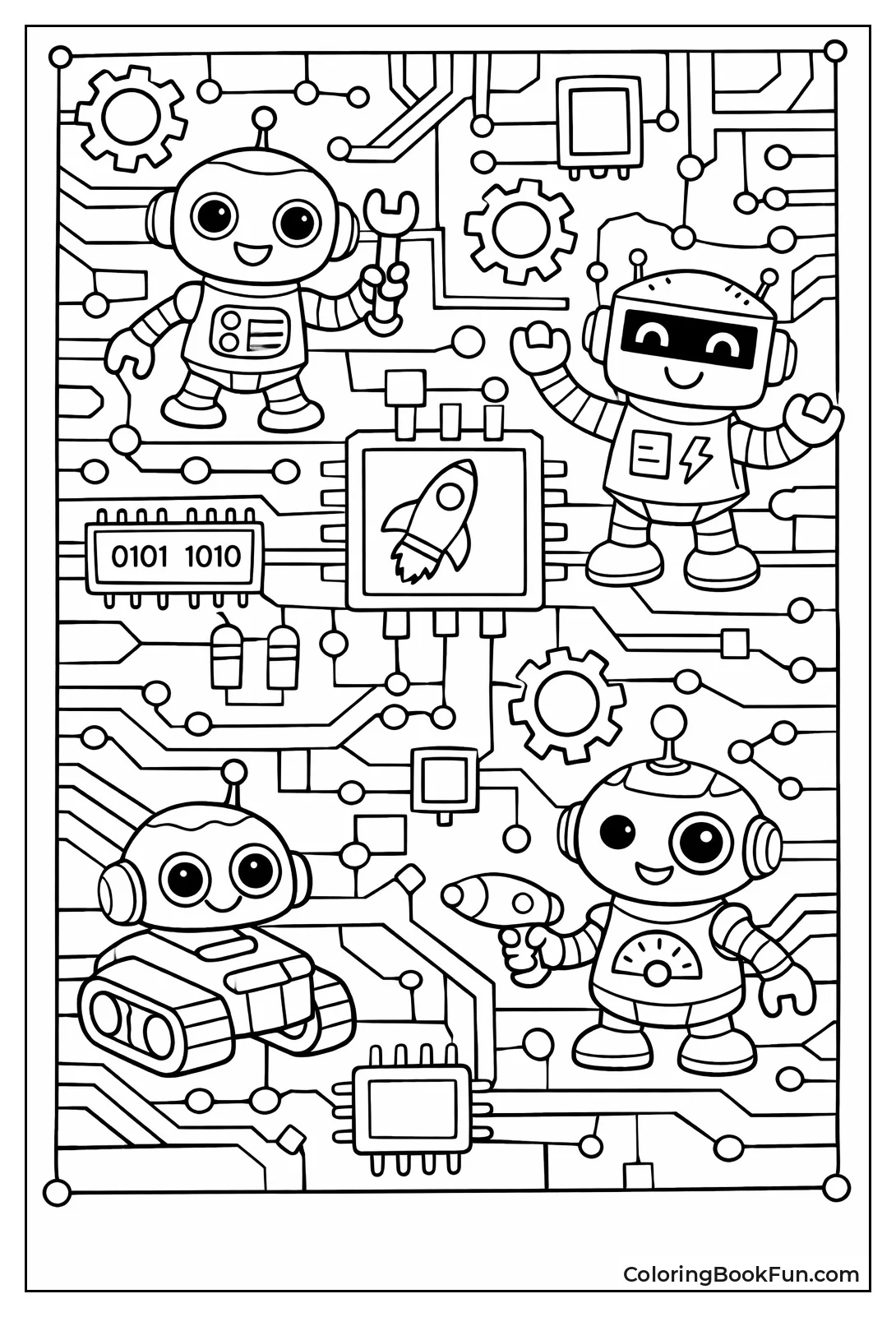 Circuit Board Pattern