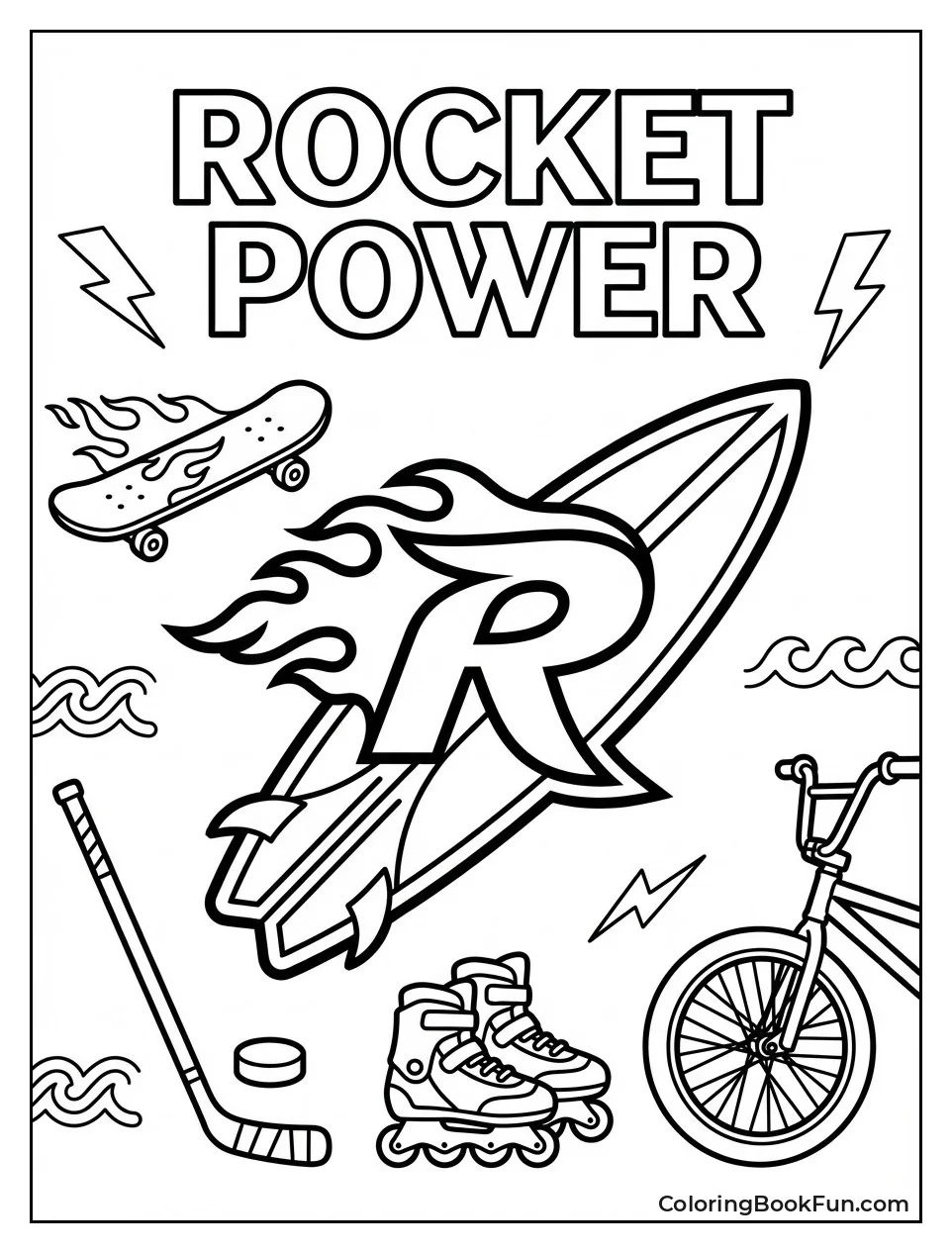 Rocket Power Logo