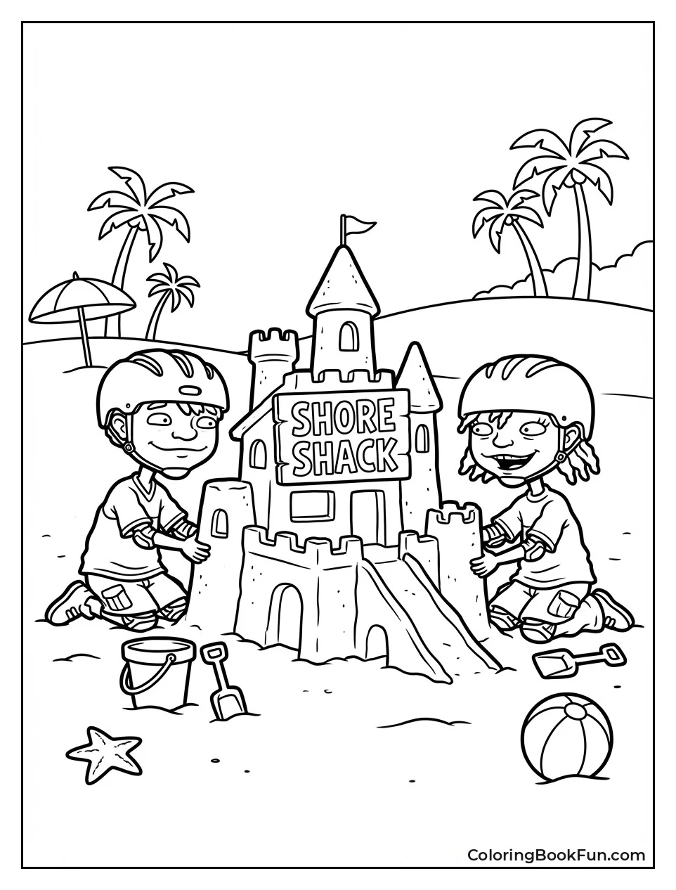 Building Sandcastle Shack