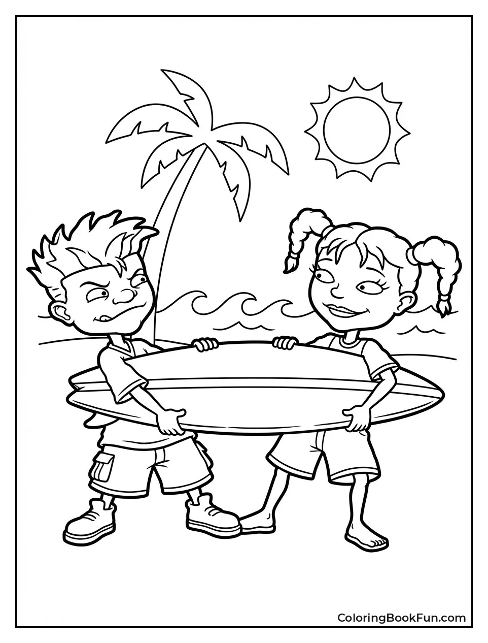 Siblings Argue Playfully