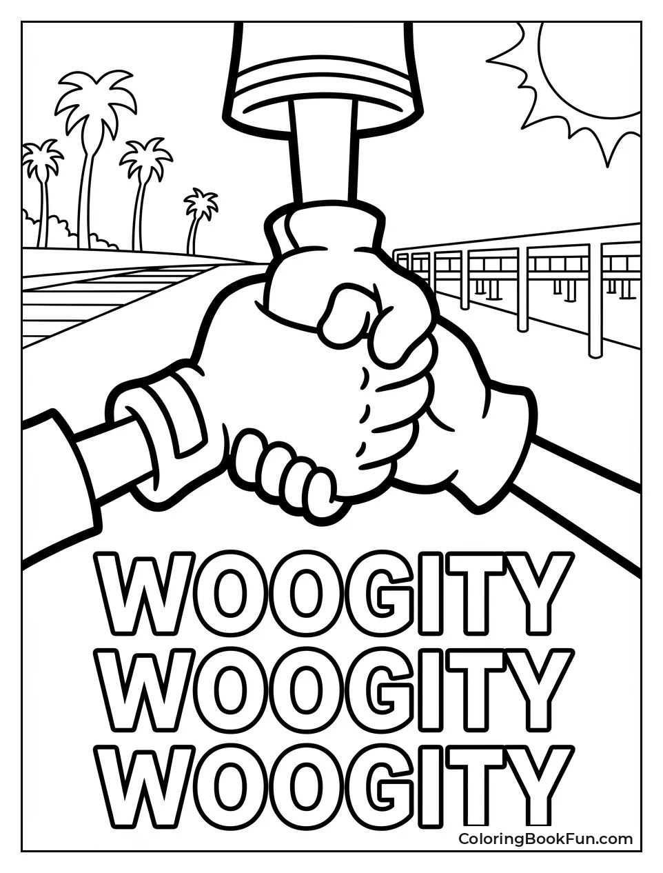 Friends Do Handshake