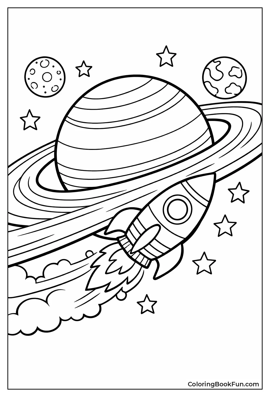 Rocket Threads Saturn Rings