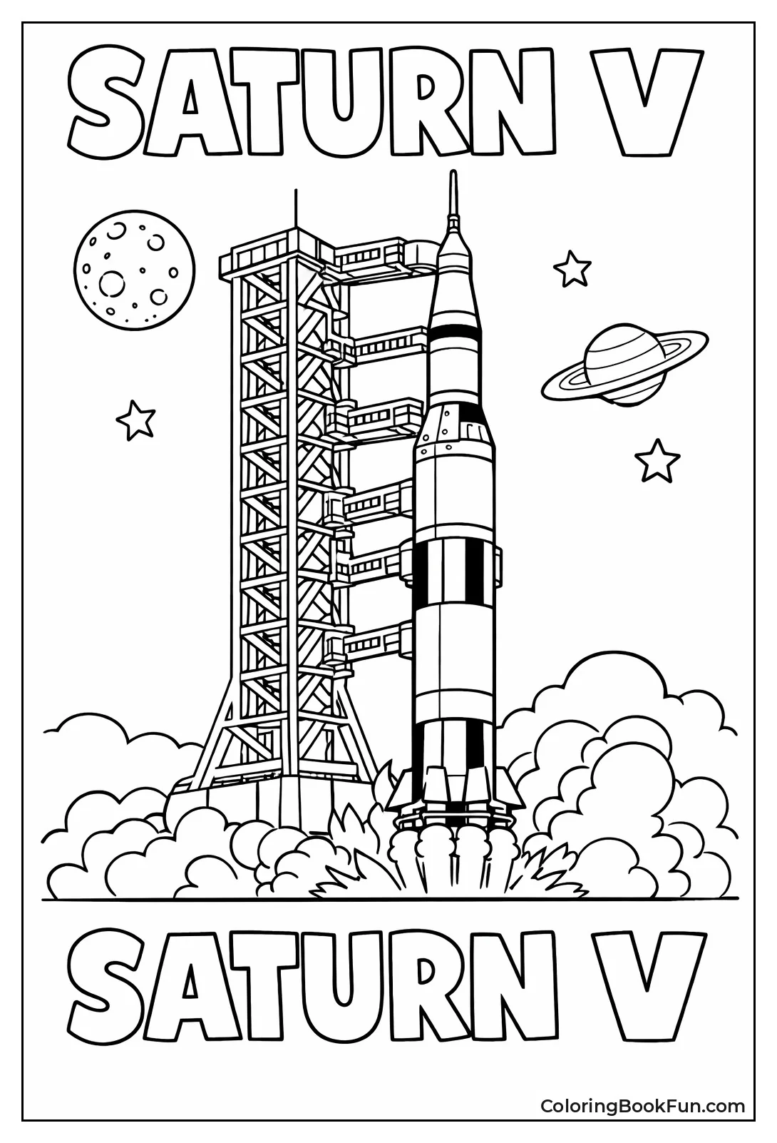 Saturn V Towers Tall