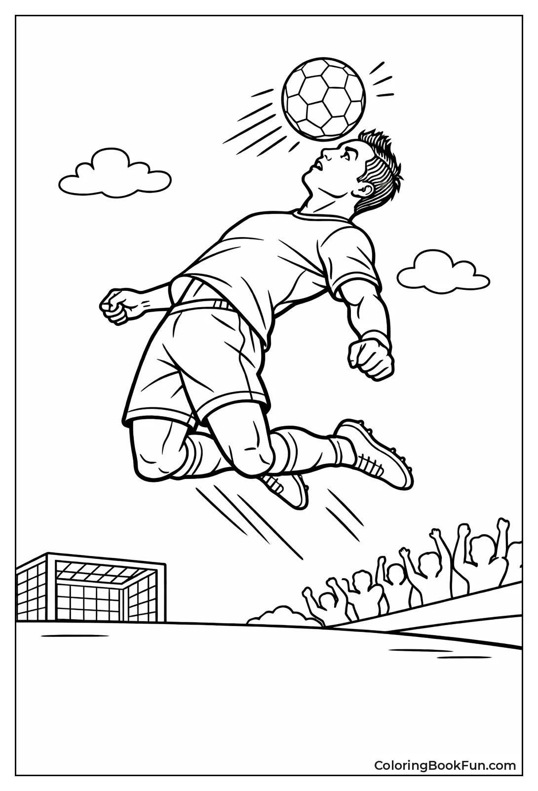 Ronaldo Headers High Ball