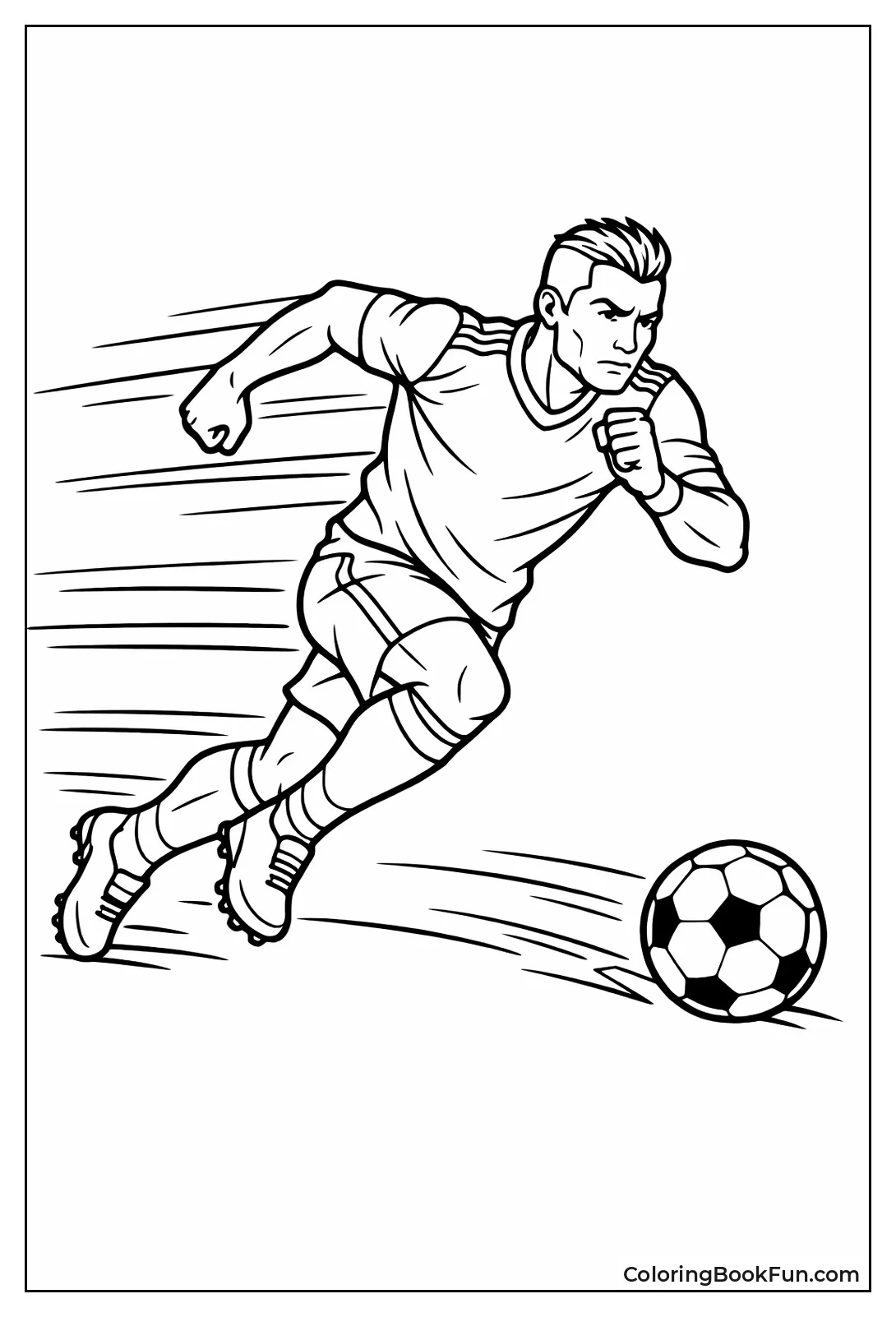 Ronaldo Sprints Full Speed