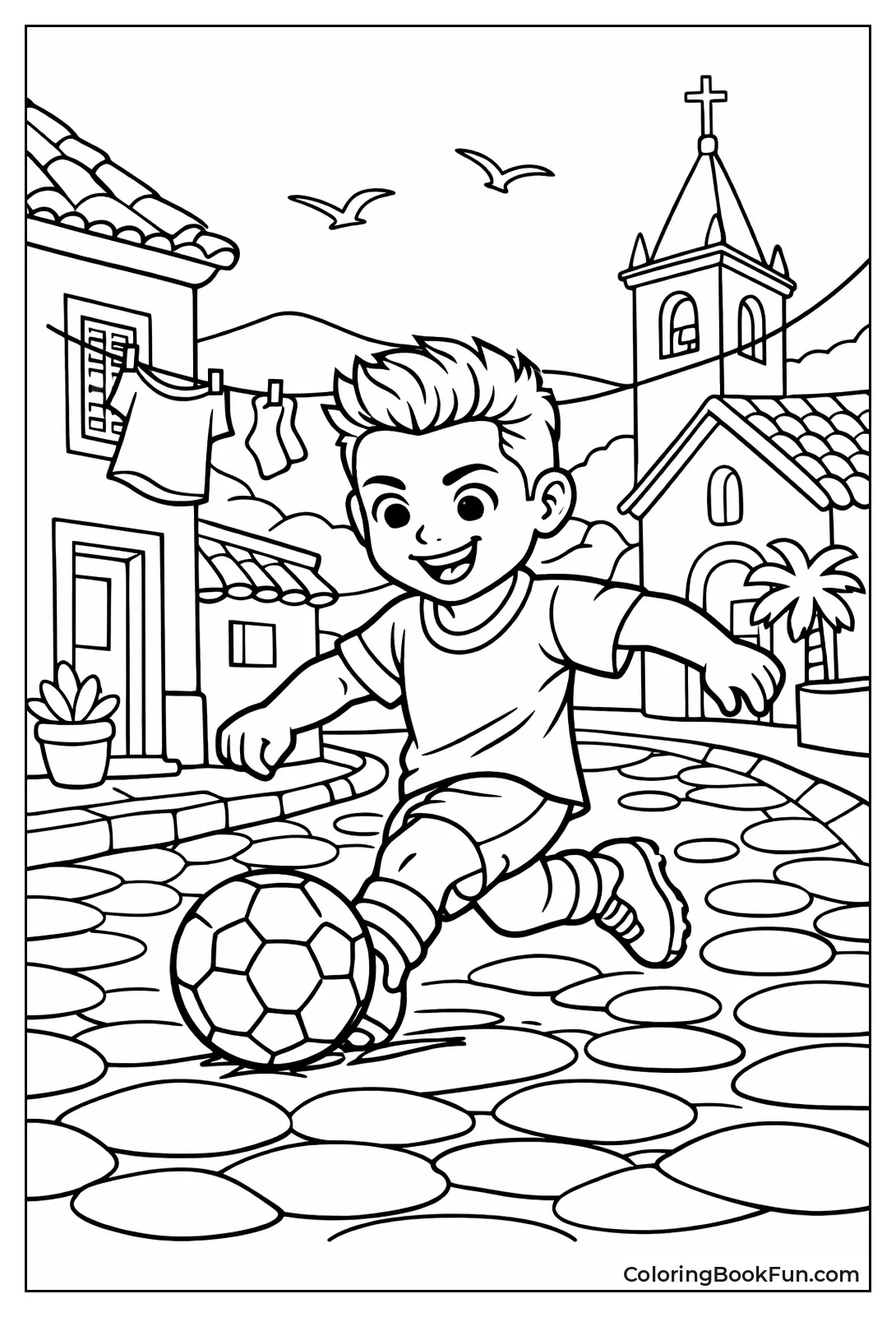 Young Ronaldo Street Soccer