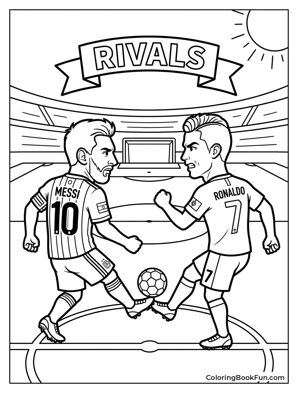 Ronaldo and Messi Together