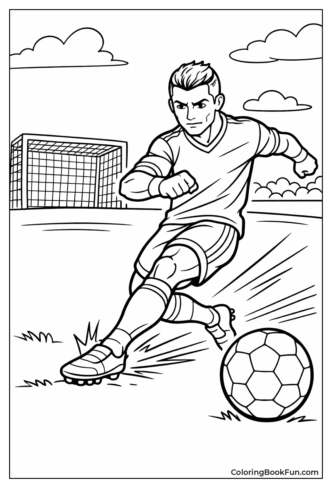 Ronaldo Strikes Long Shot