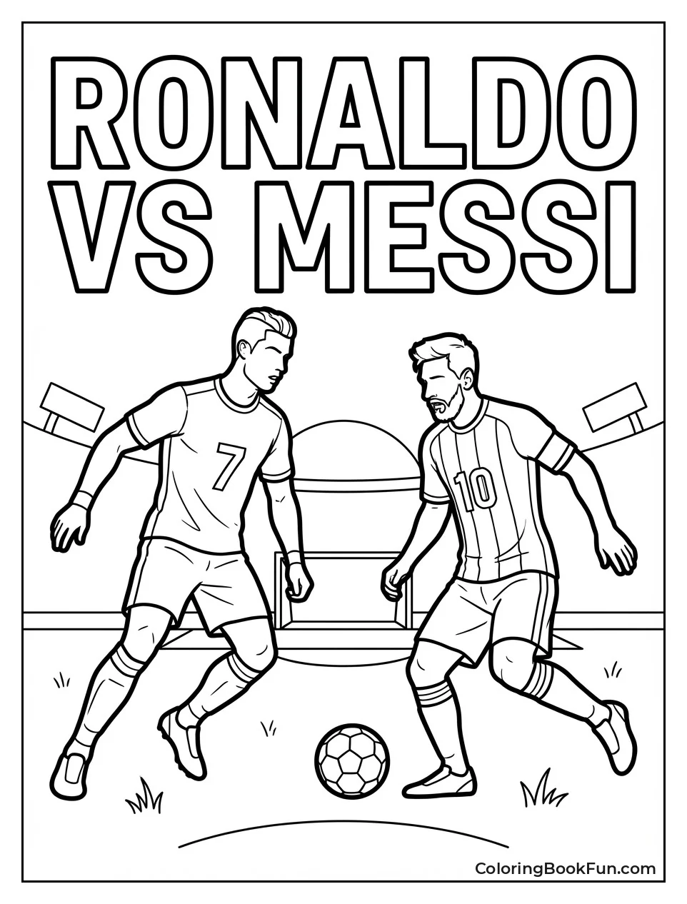 Ronaldo Faces Off Messi