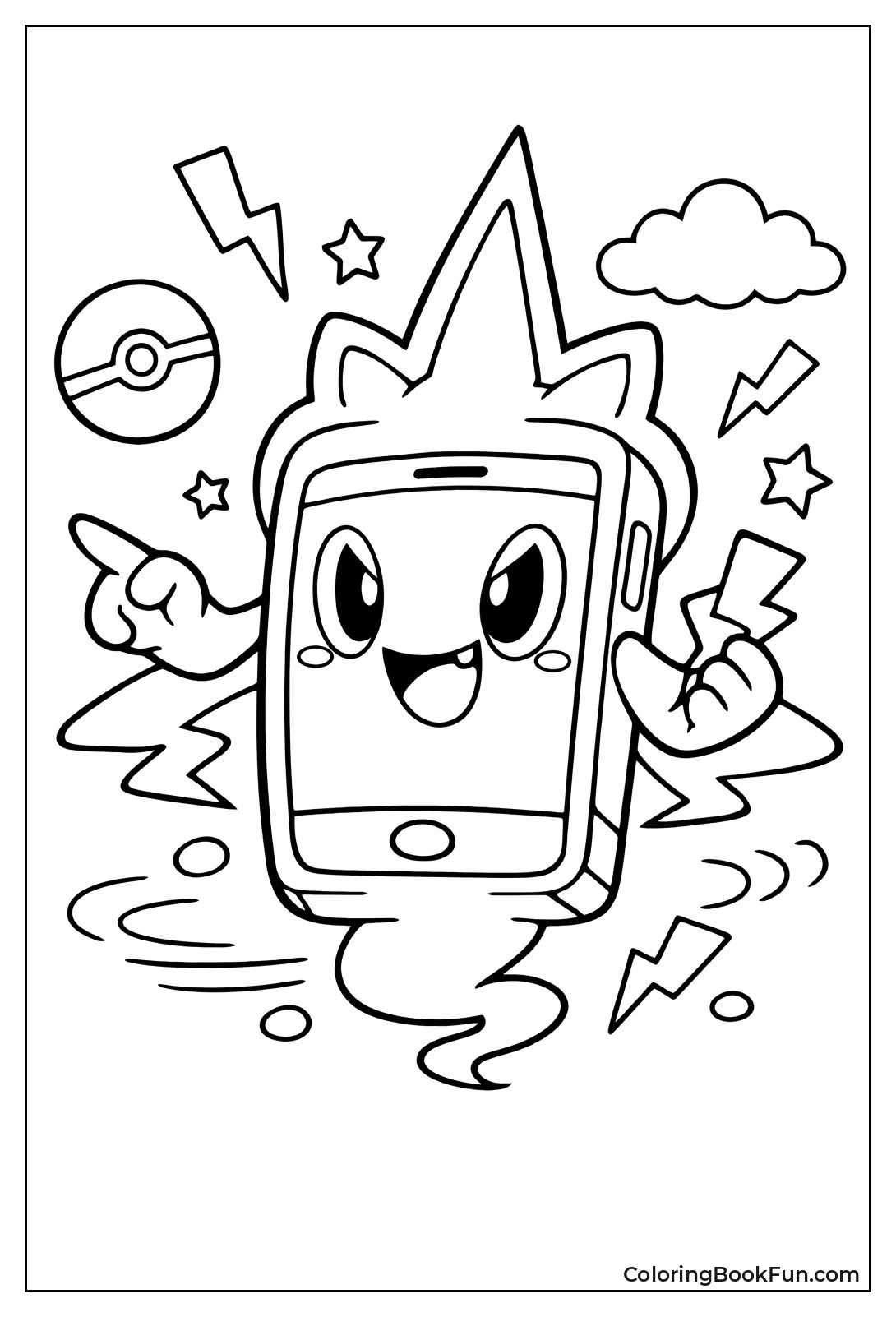 Rotom in Smart Phone