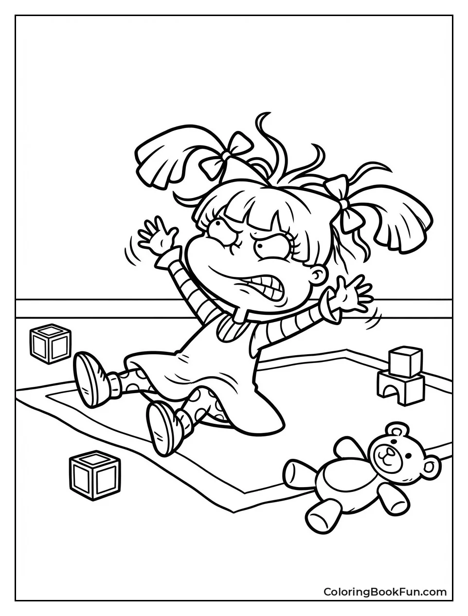 Angelica Throws Big Tantrum