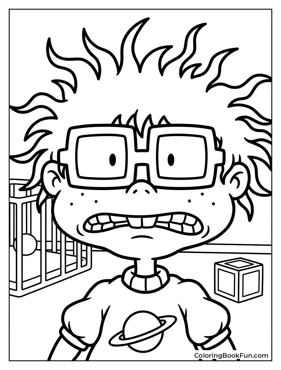 Scared Chuckie Wears Glasses
