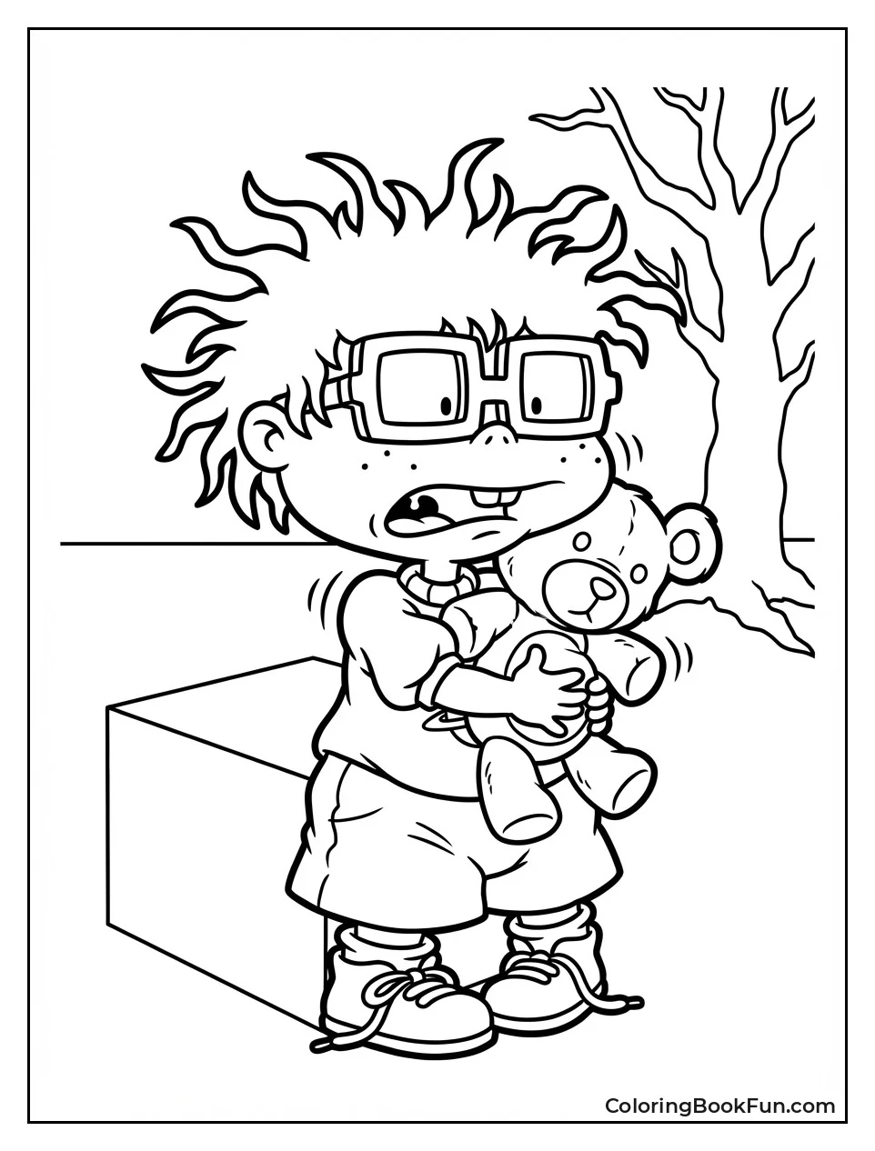 Chuckie Hugs Soft Teddy