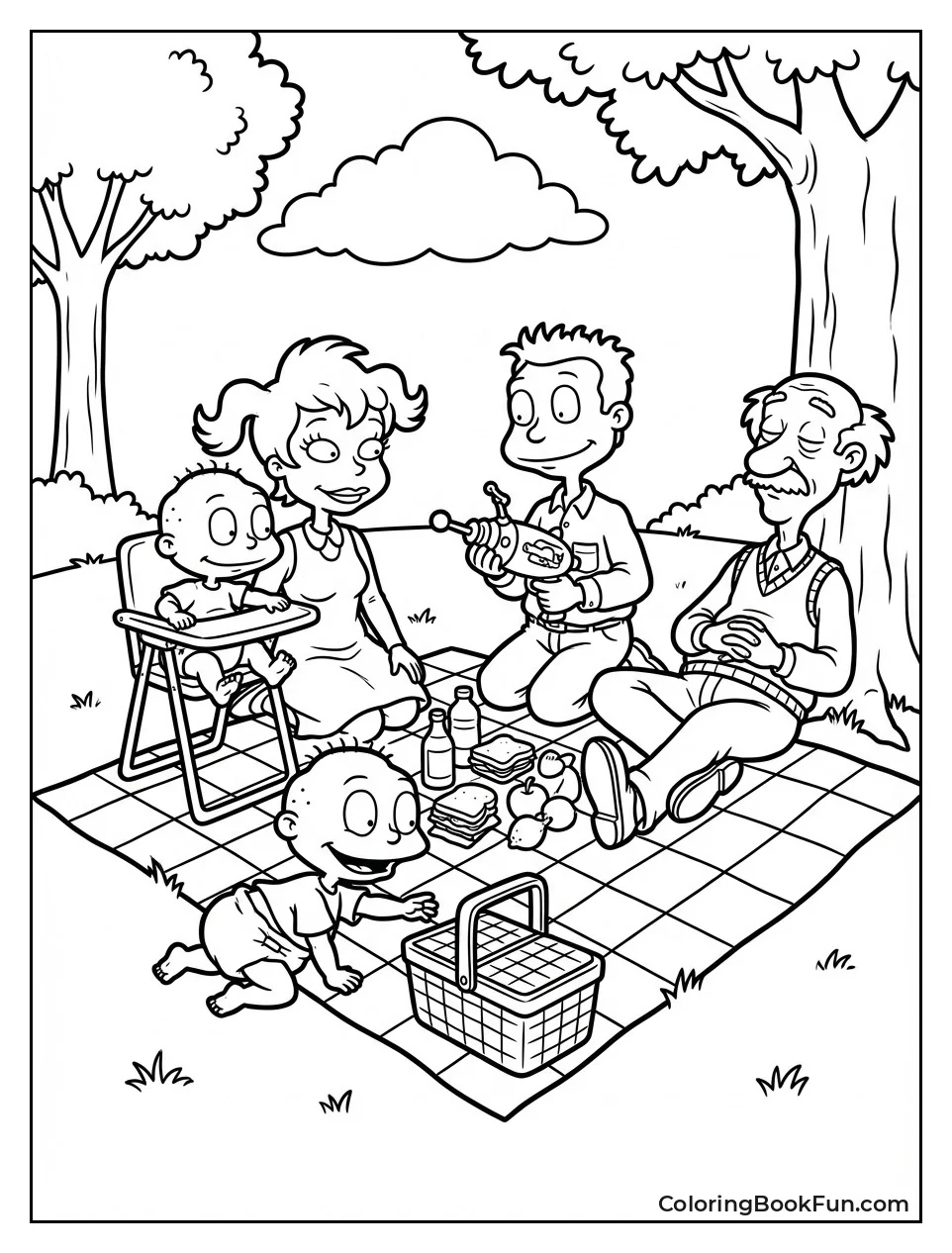 Pickles Family Eats Picnic