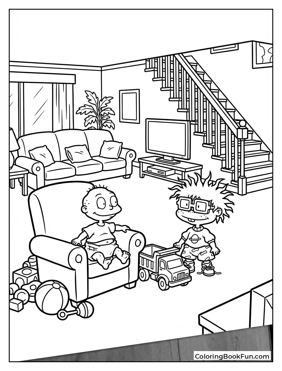 Cozy Pickles Living Room