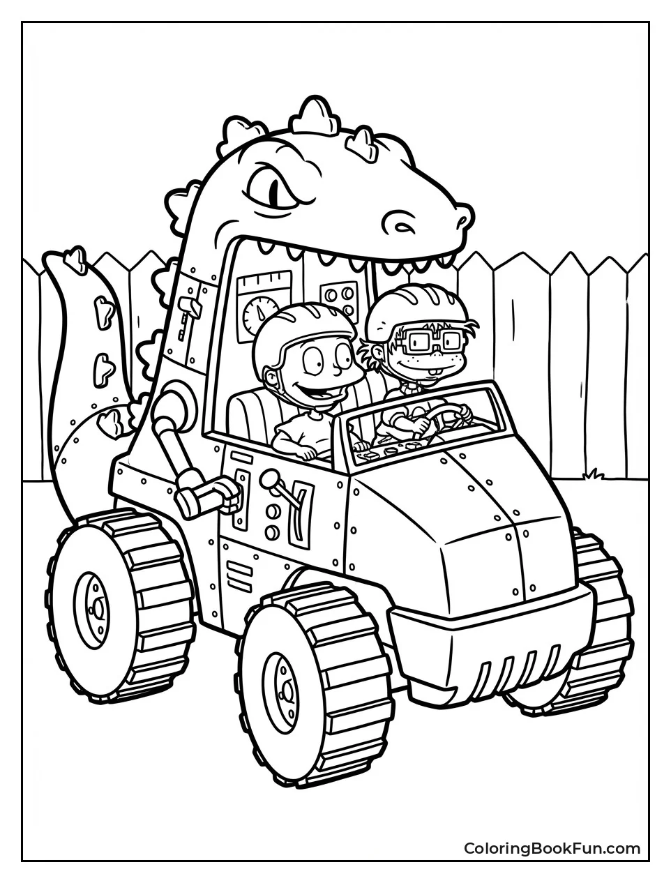 Stu's Big Reptar Robot