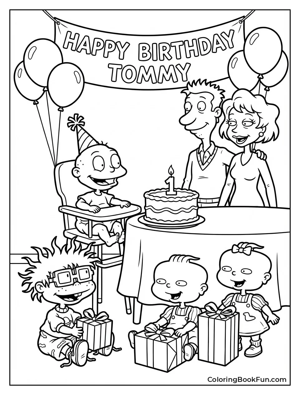 Tommy's Fun Birthday Party