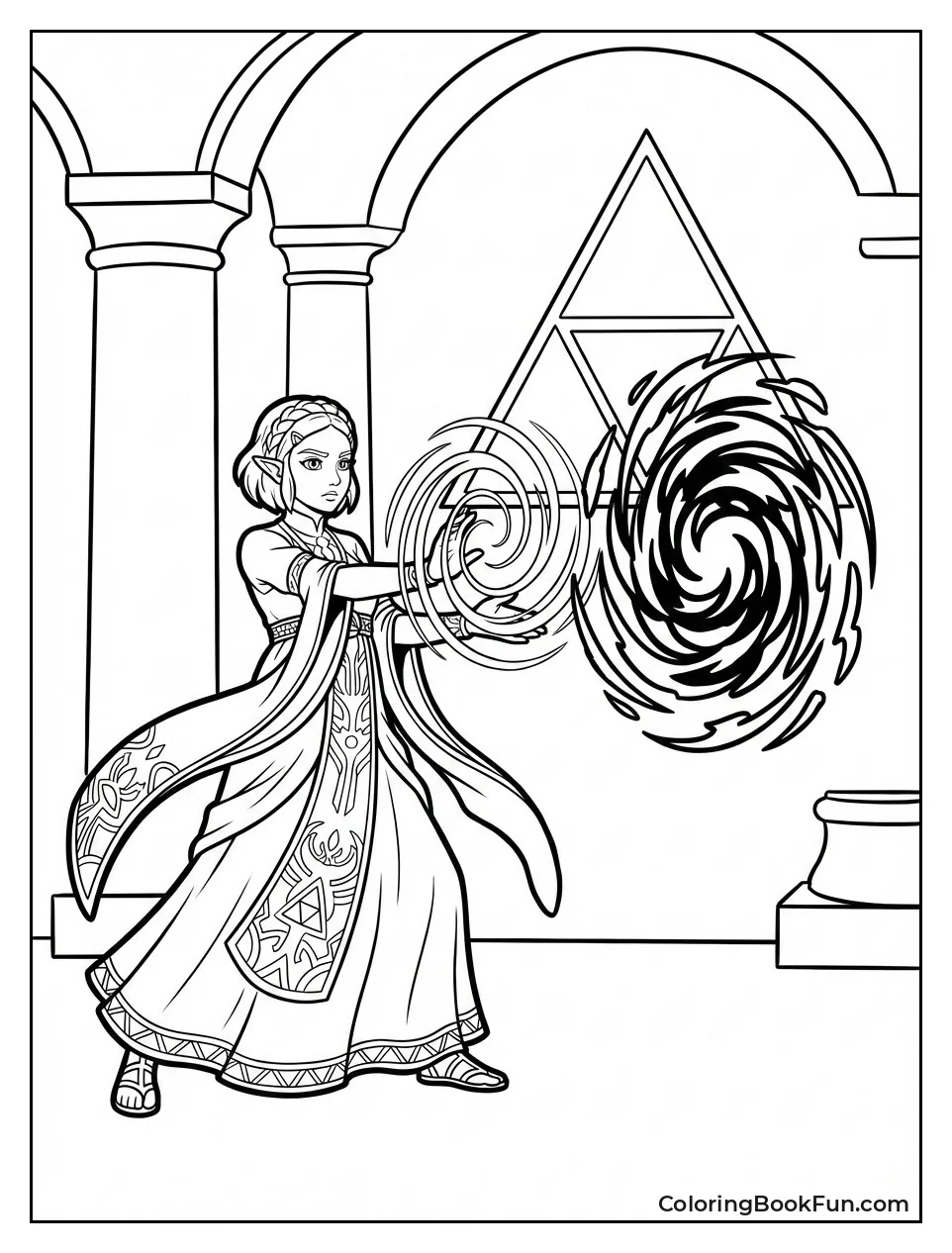 Zelda Channels Sage Magic