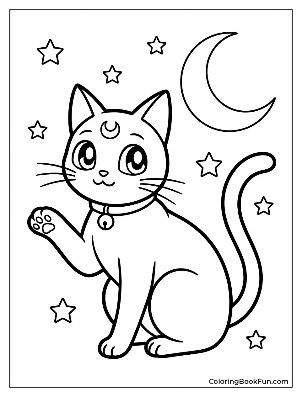 Artemis Raises Cute Paw