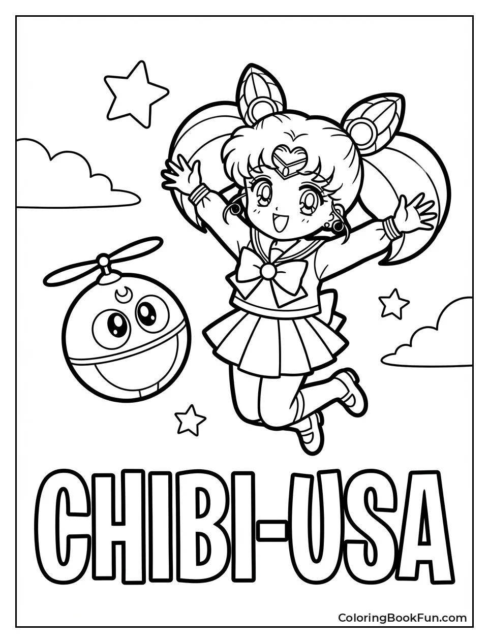 Chibi Moon Plays with Luna P