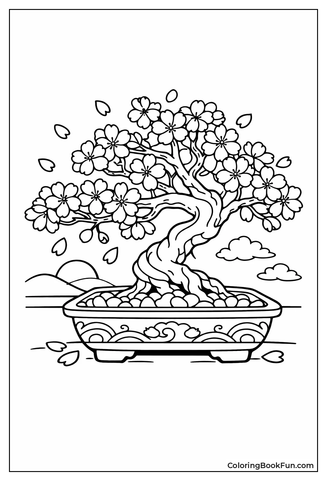 Bonsai Sakura in Pot