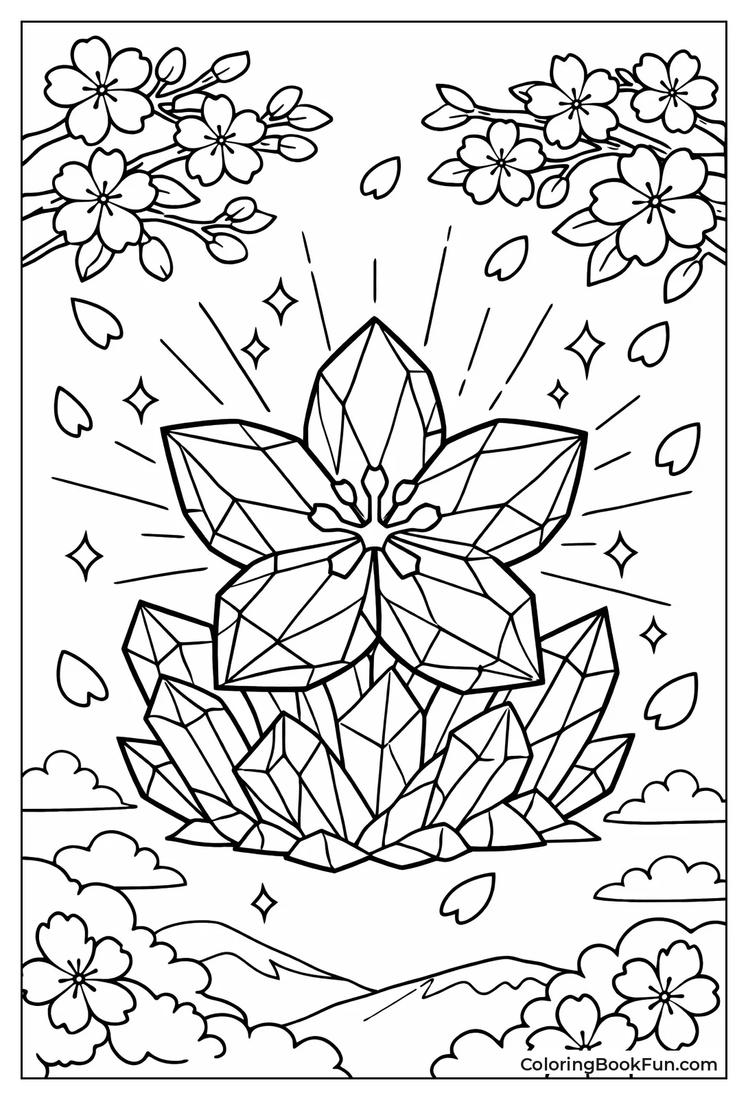 Crystal Cherry Blossom