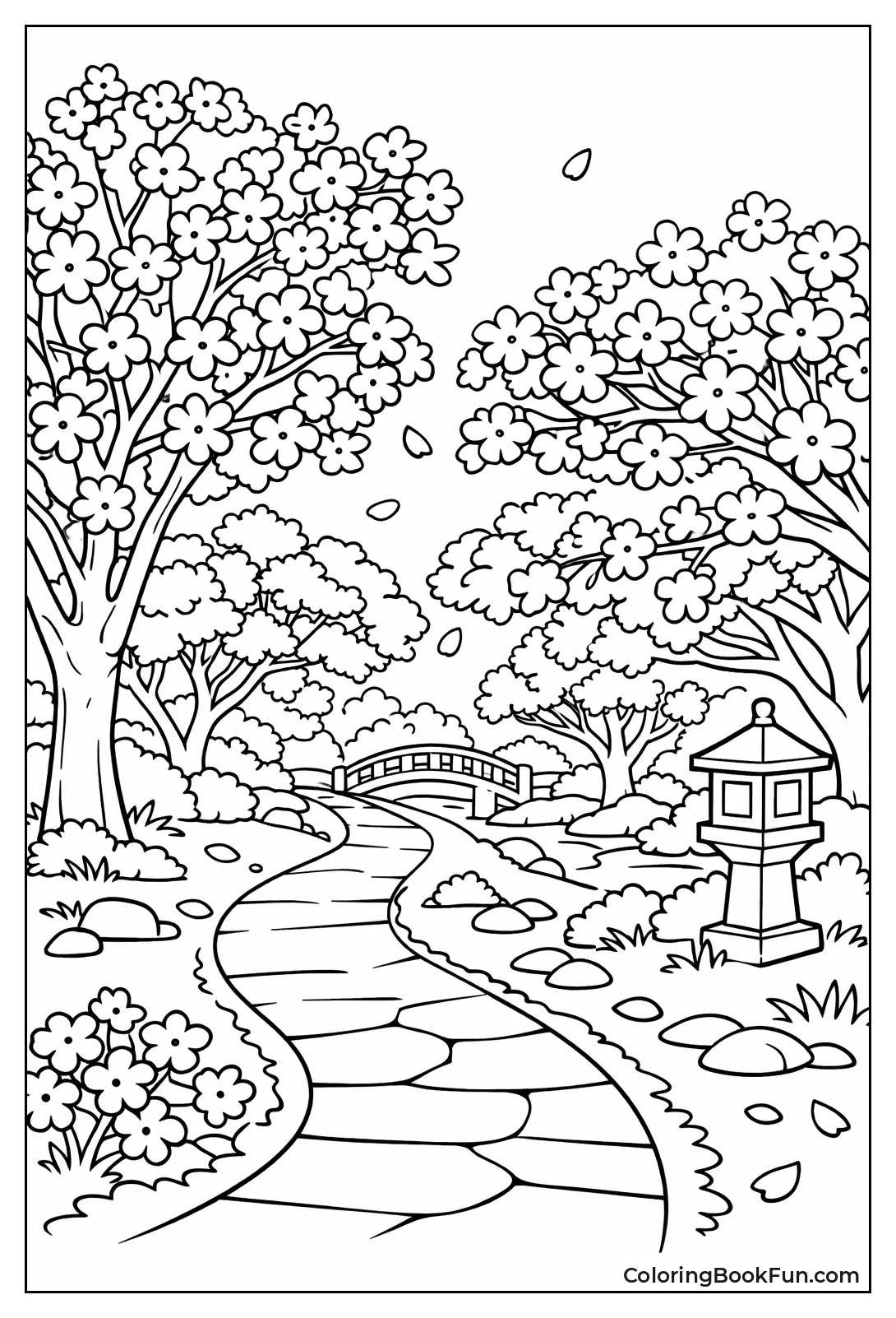 Sakura Garden Path