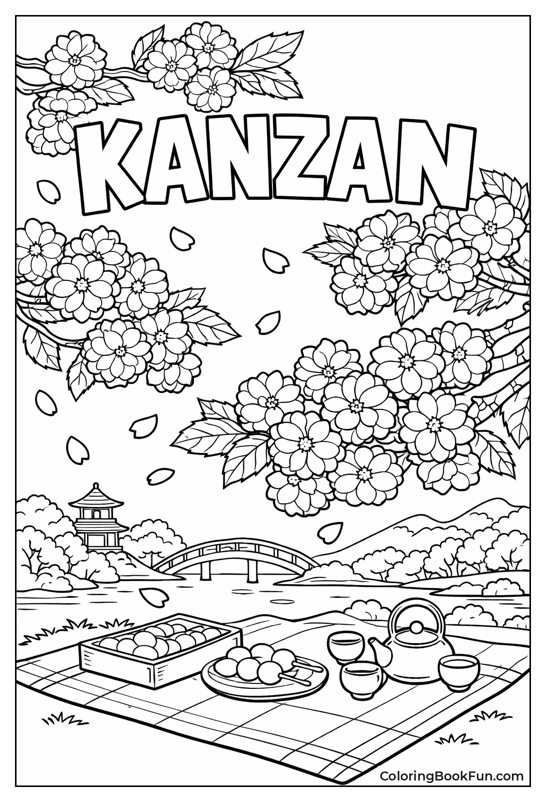 Kanzan Double Blossoms